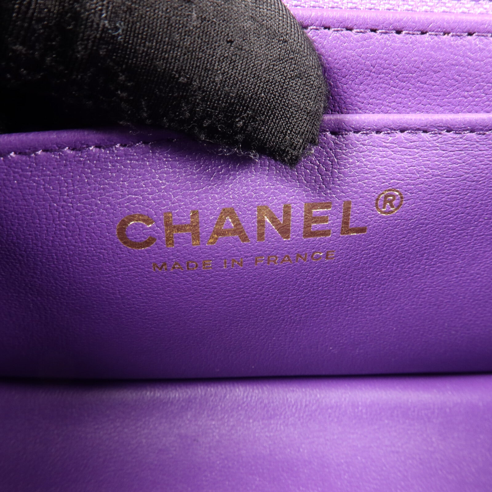 CHANEL 羊皮皮革Mini Top Handle手挽肩背兩用袋