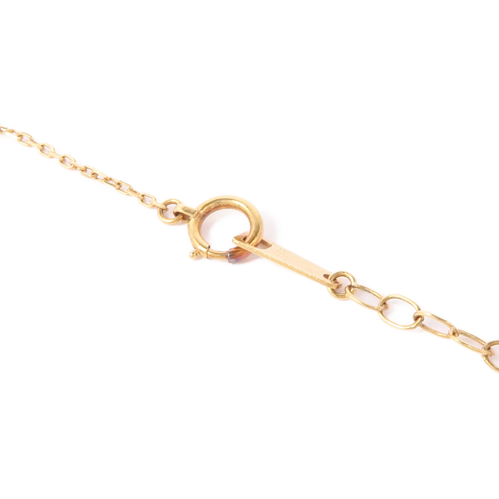 JEWELRY 【激減優惠】18K黃金Pearl/Diamond Necklace珍珠鑽石項鍊