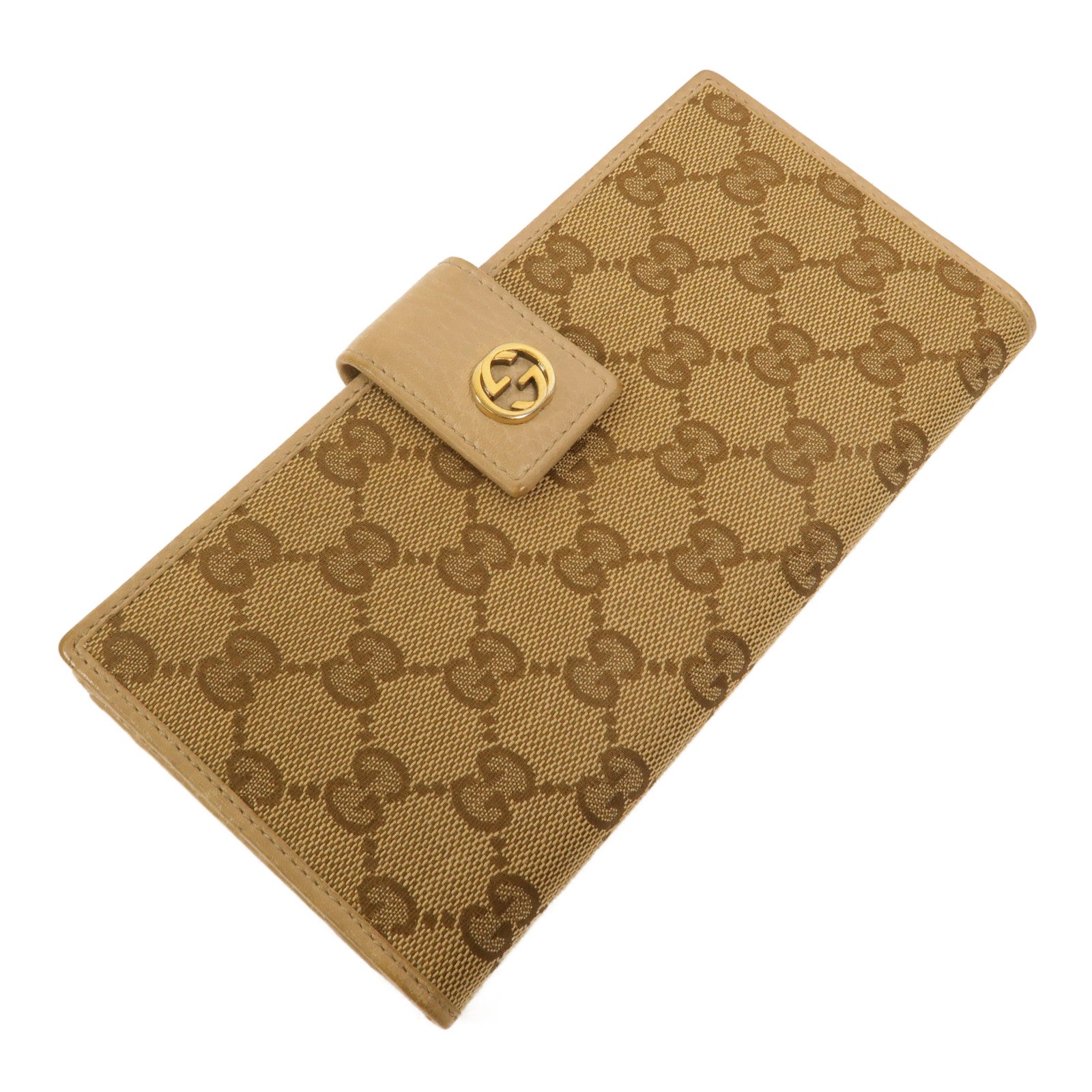 GUCCI 帆布GG Long Wallet長錢包