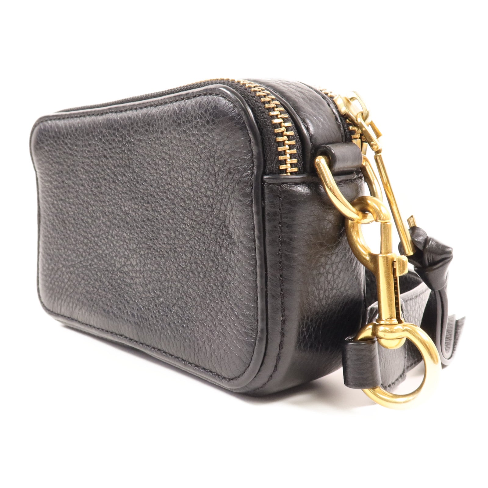 MARC JACOBS 牛皮皮革Shoulder Bag金扣肩背袋