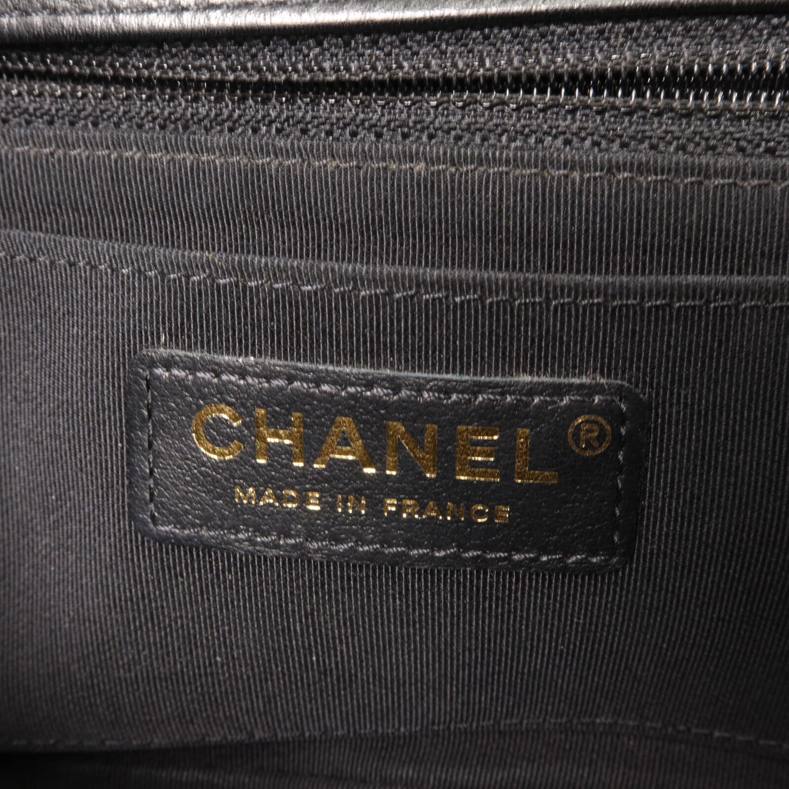 CHANEL 牛皮皮革Chain Shoulder鏈帶肩背袋