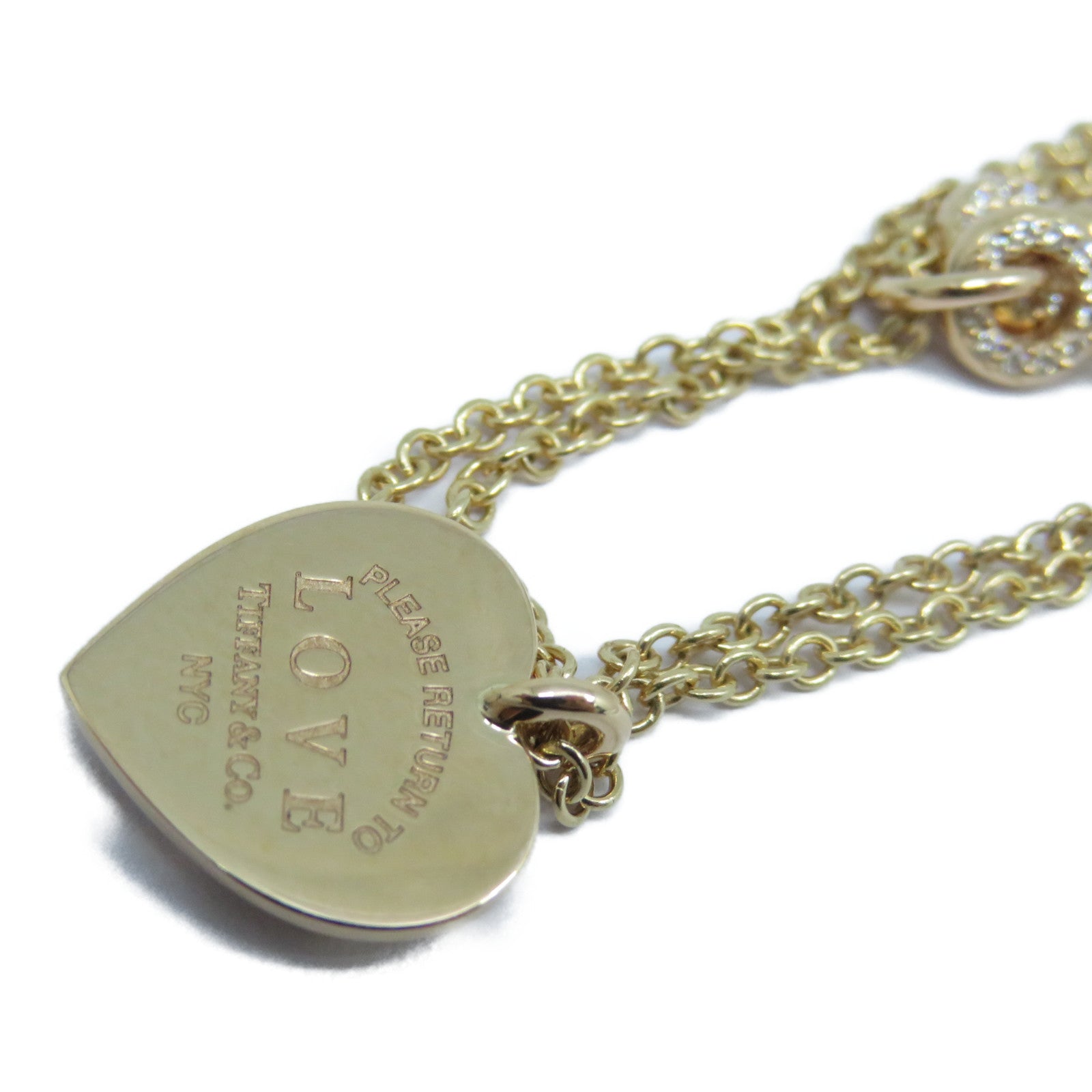 TIFFANY＆CO **【激減優惠】18K玫瑰金Return to Tiffany Dia Bracelet手鏈