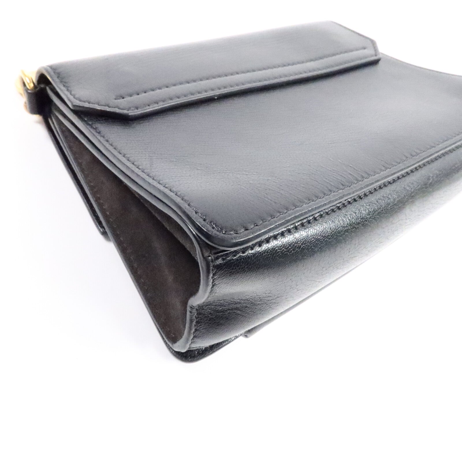 GIVENCHY 山羊皮皮革Chain Shoulder Bag鏈帶肩背袋