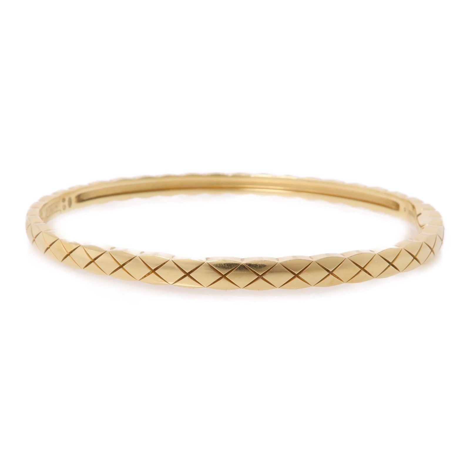 CHANEL 18K黃金Coco Crush Bangle手鐲