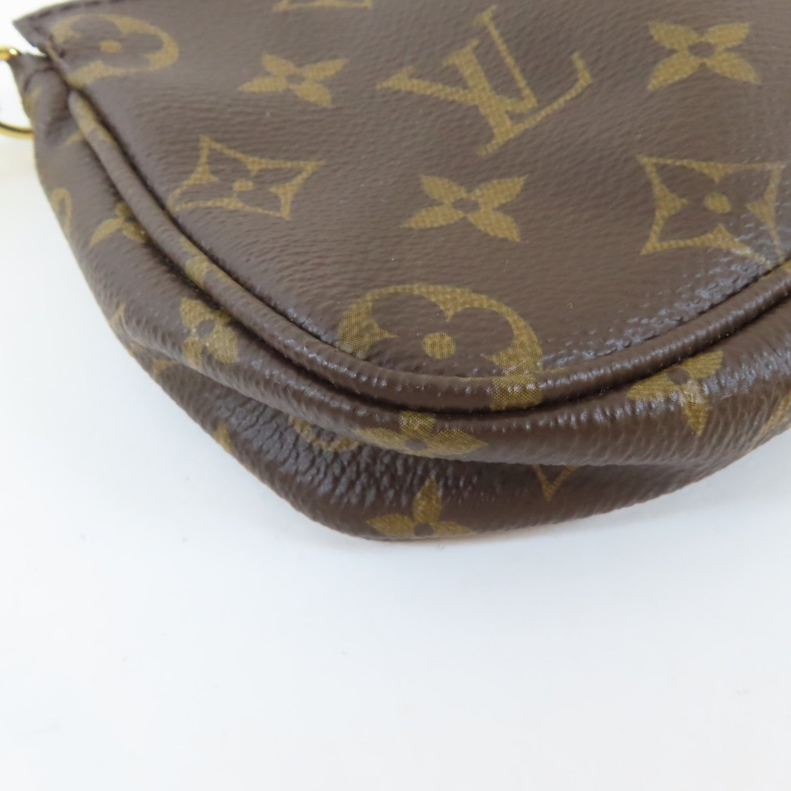 LOUIS VUITTON Monogram Multi Pochette金扣手挽肩背兩用袋啡色