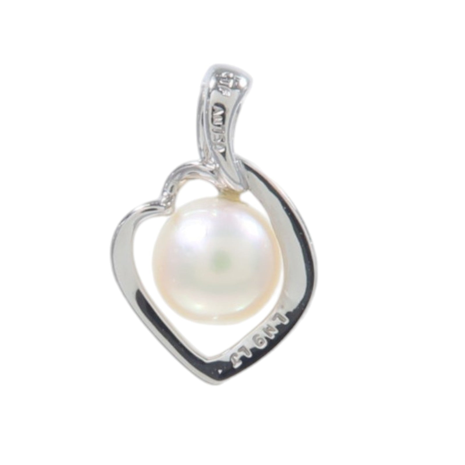 JEWELRY 18K白金Pearl Pendant珍珠吊墜