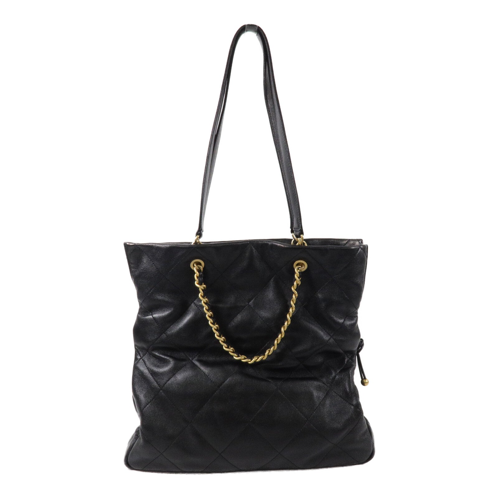 CHANEL 羊皮皮革25C Hobo Bag鏈帶手挽肩背兩用袋