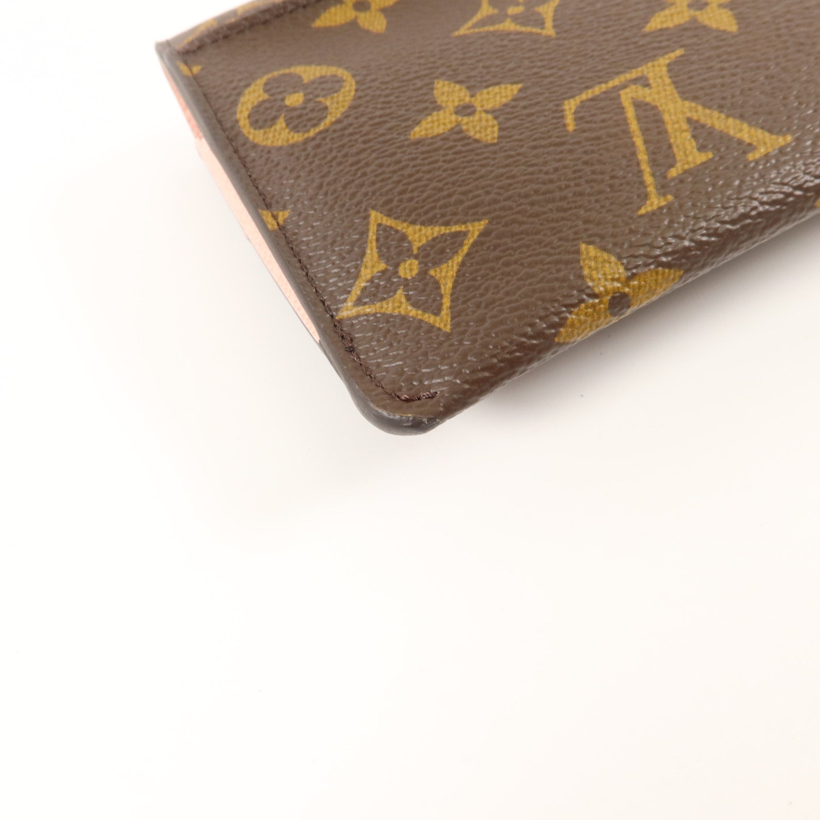 LOUIS VUITTON Monogram Portefeuille Jeanne金扣長錢包
