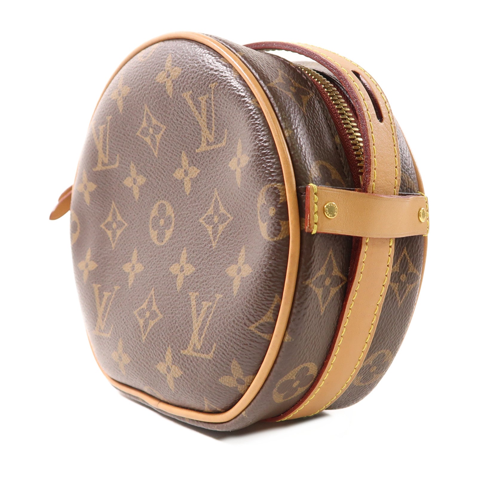 LOUIS VUITTON Monogram Boite Chapeau Souple PM金扣肩背袋