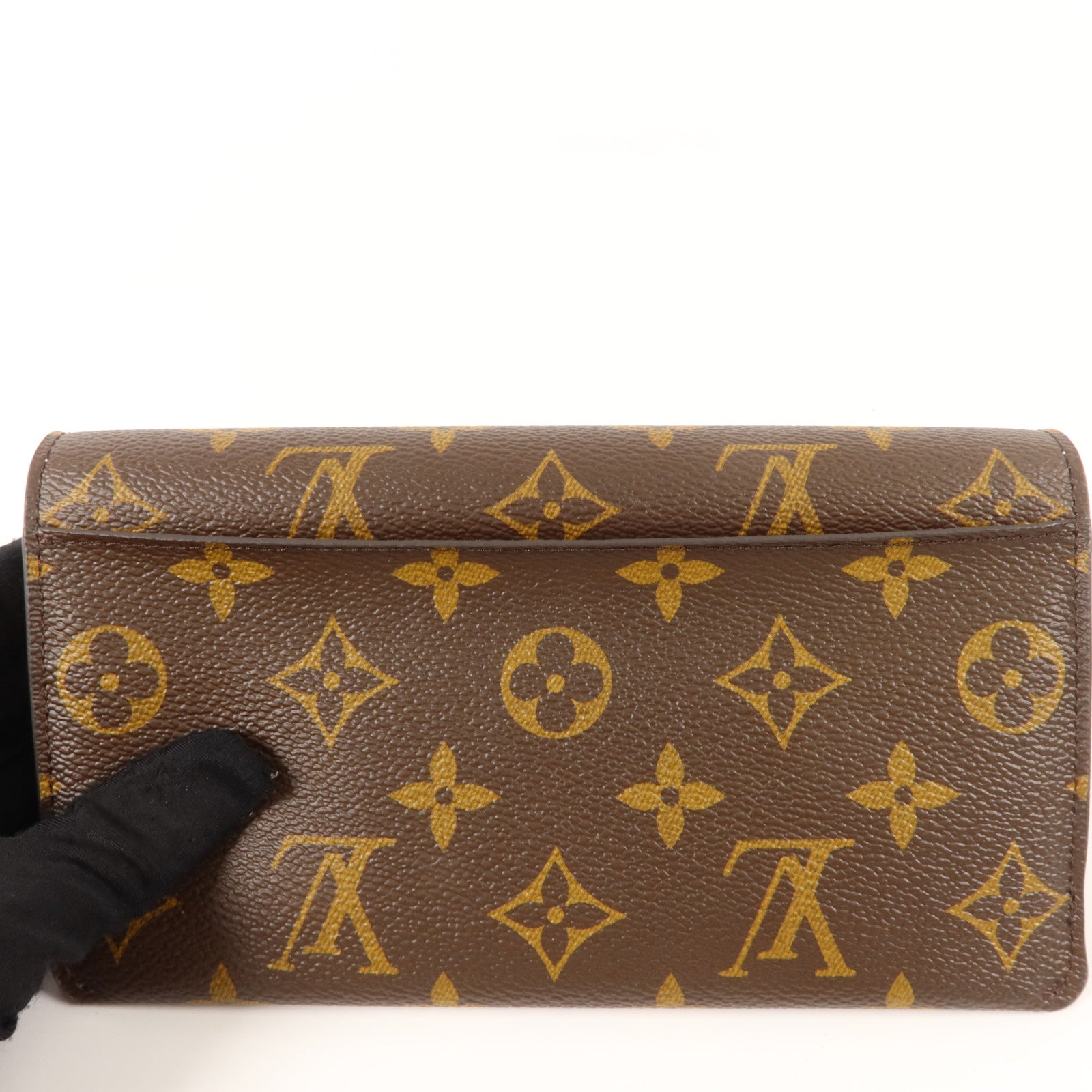 LOUIS VUITTON Monogram Portefeuille Jeanne金扣長錢包