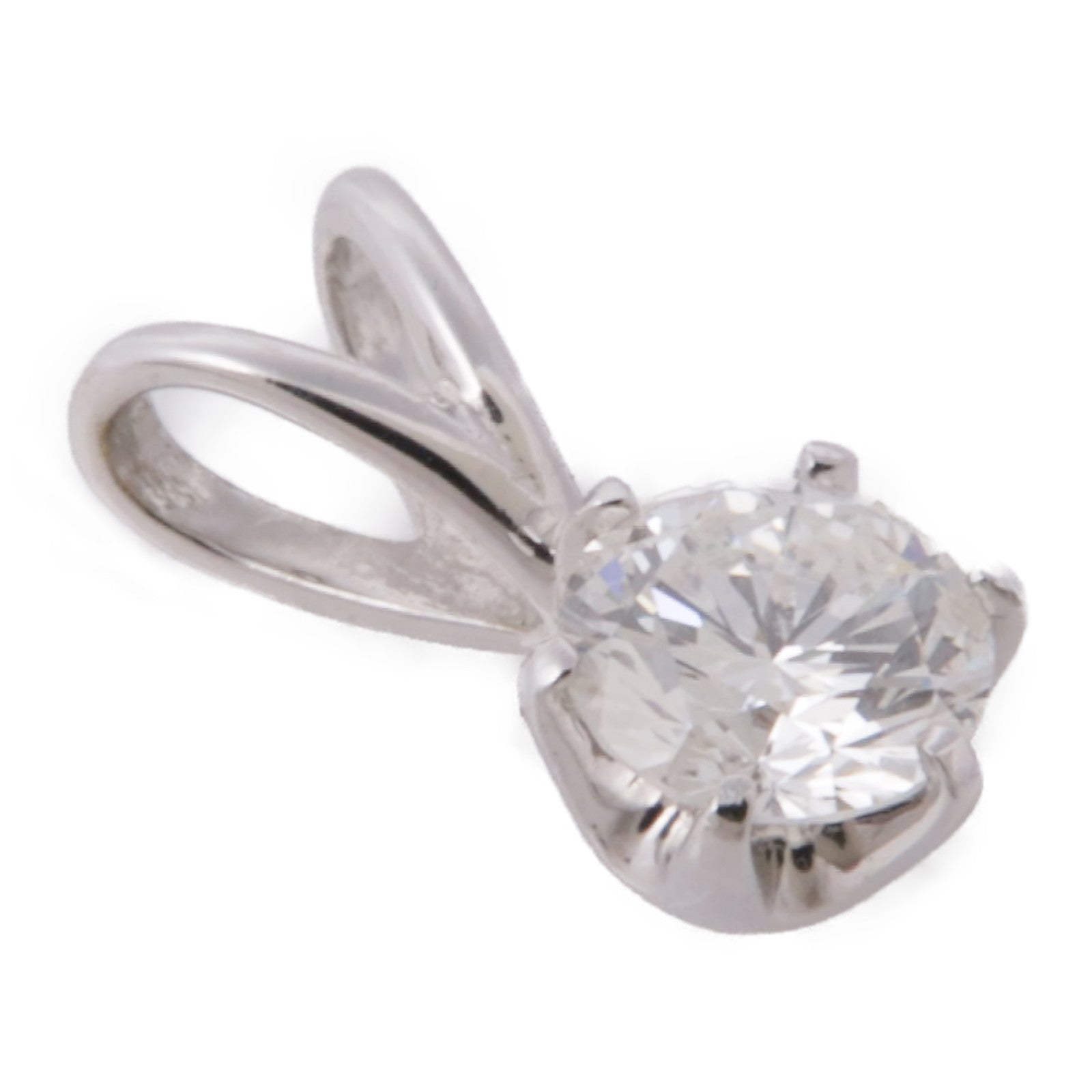 JEWELRY 18K白金Diamond Top鑽石吊墜