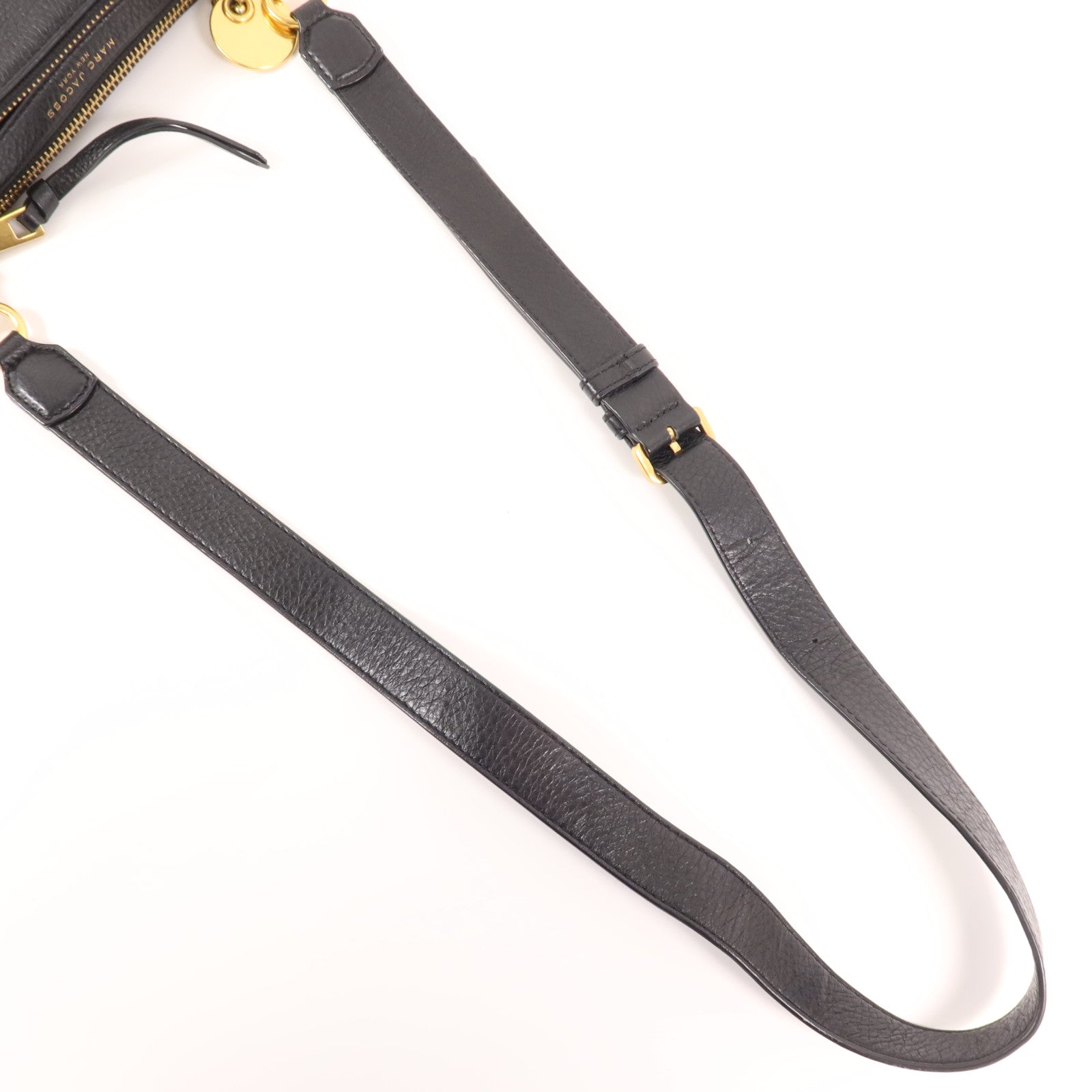 MARC JACOBS 牛皮皮革Shoulder Bag金扣肩背袋