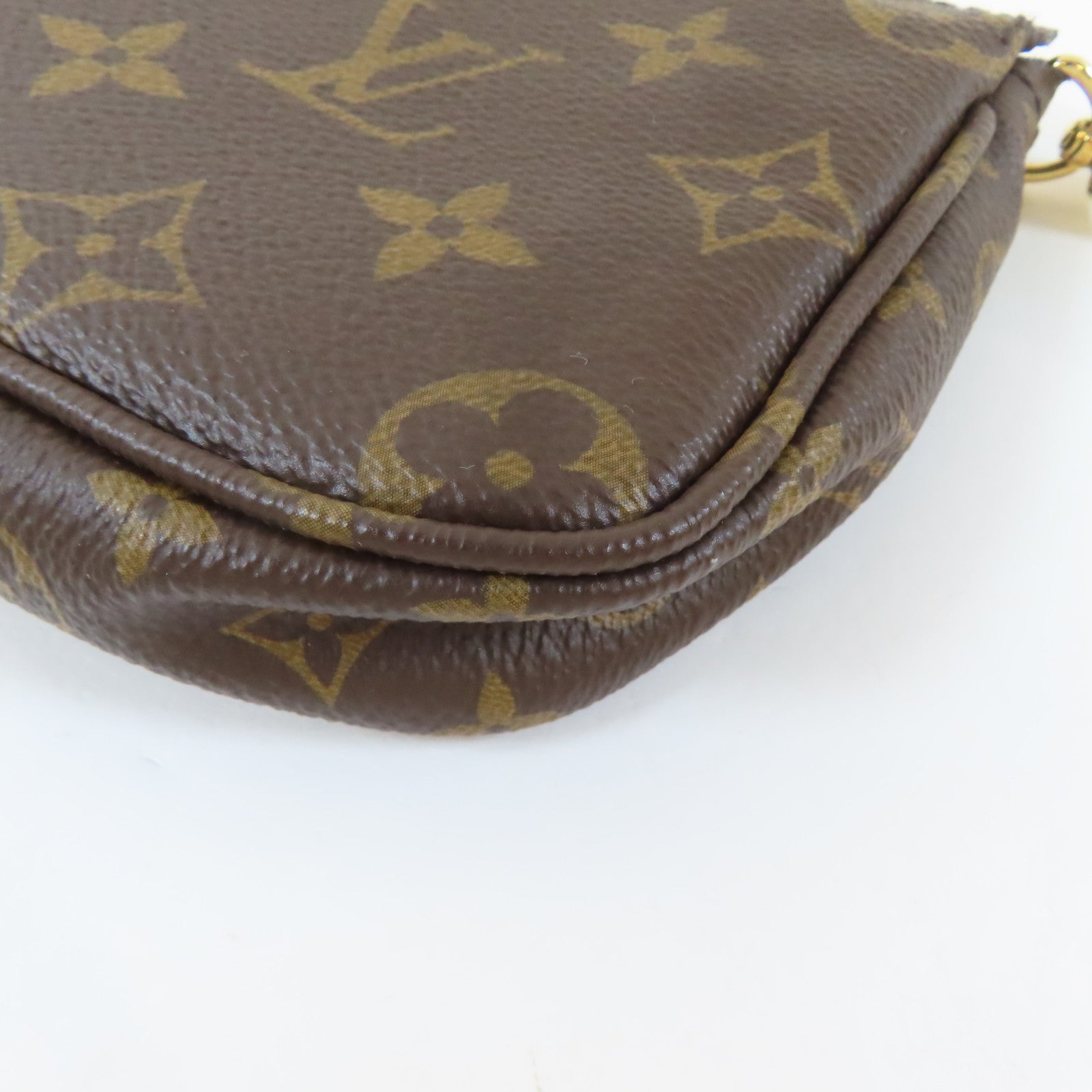LOUIS VUITTON Monogram Multi Pochette金扣手挽肩背兩用袋啡色