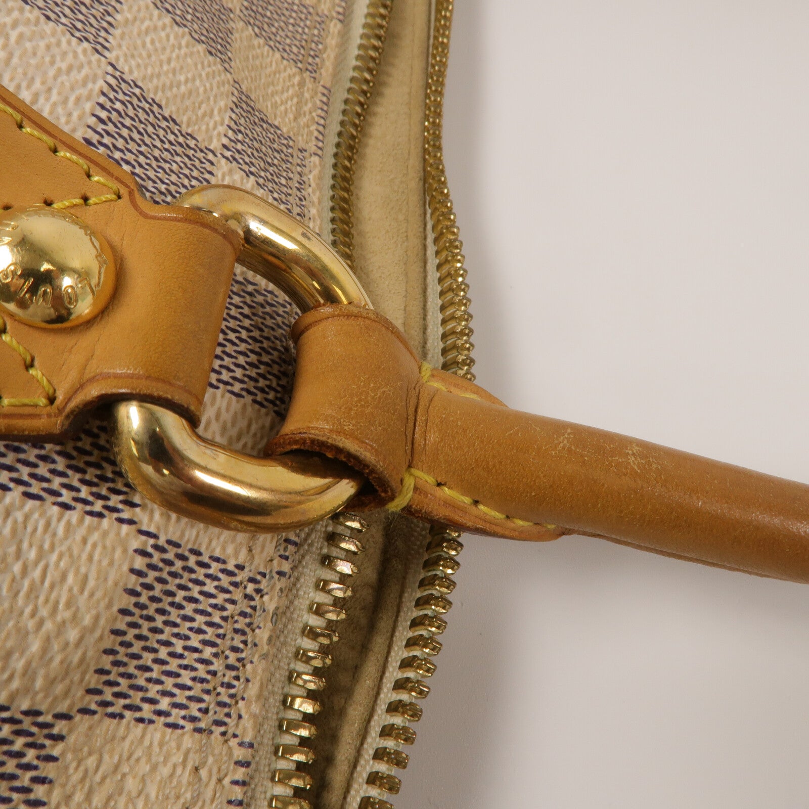 LOUIS VUITTON Damier Azur Saleya MM 肩背袋