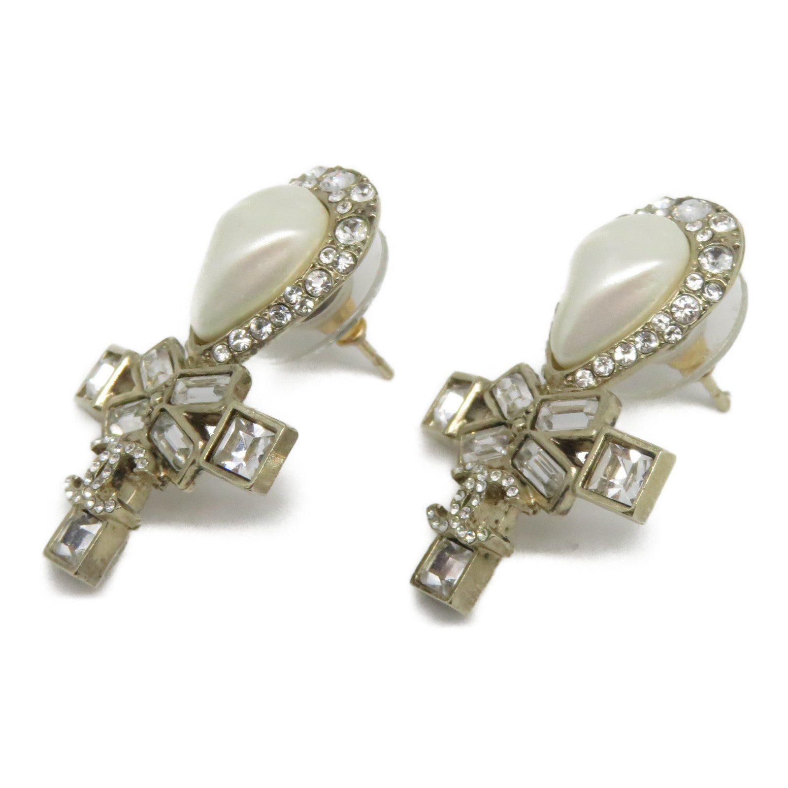CHANEL 【激減優惠】金屬Earring C19耳環金色