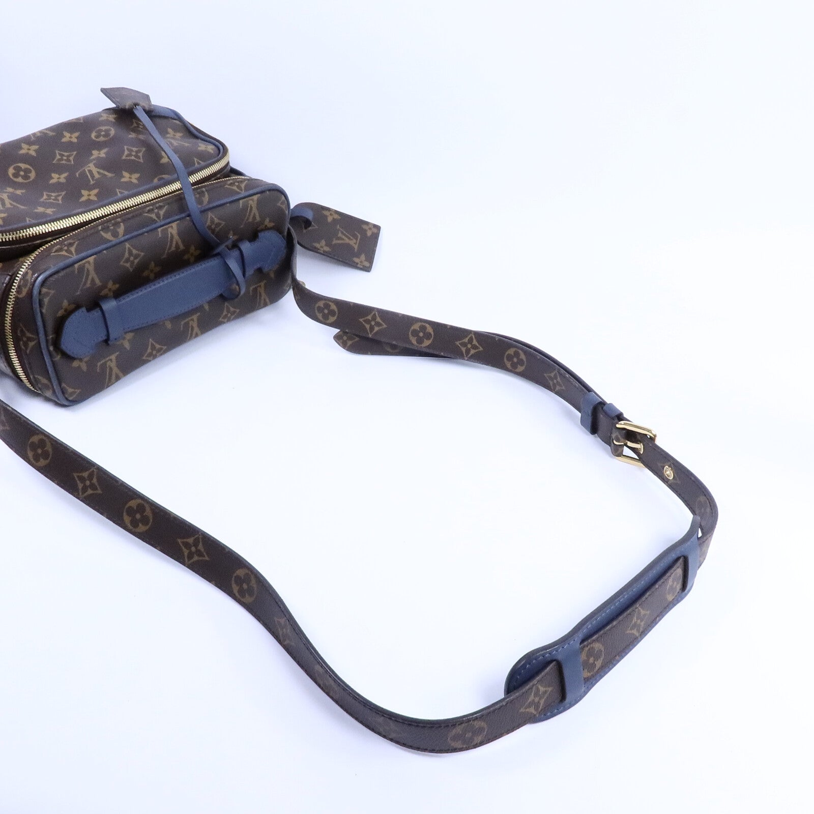 LOUIS VUITTON Monogram Slate Camera Bag手挽肩背兩用袋