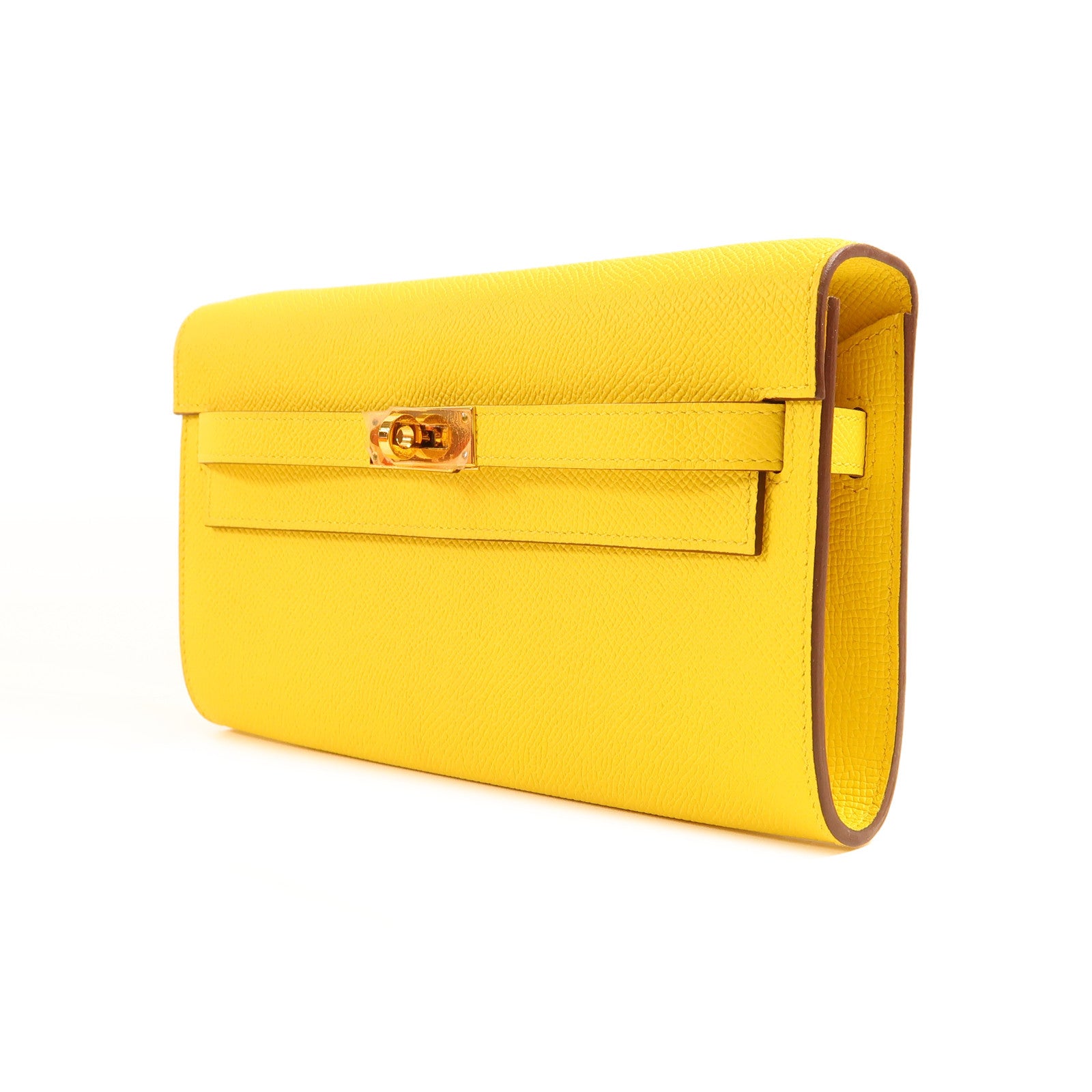 HERMES Epsom皮革Kelly To Go金扣肩背袋