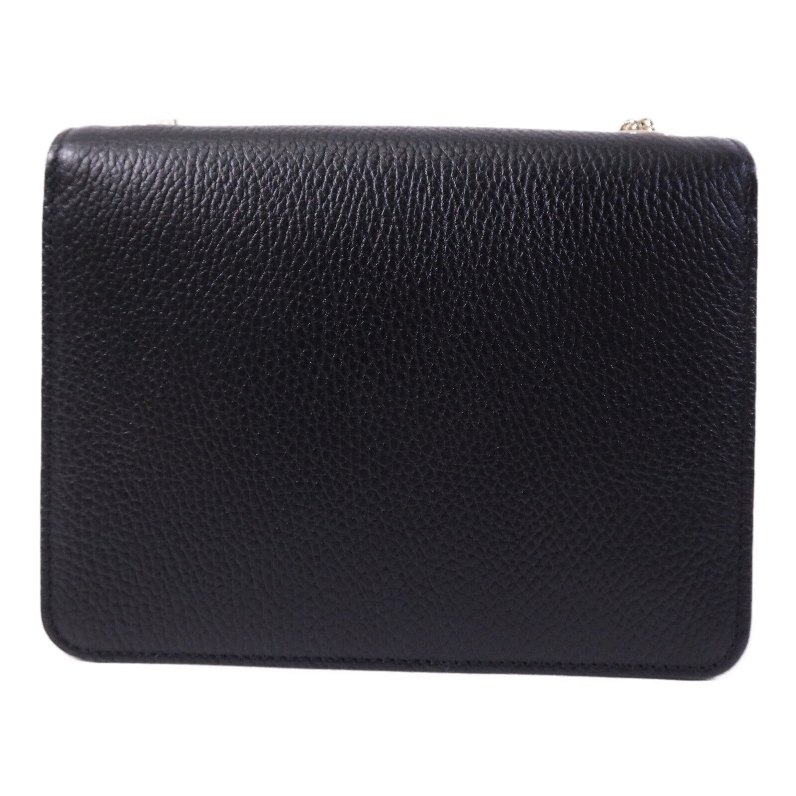 GUCCI 牛皮皮革Interlock G金扣鏈帶肩背袋