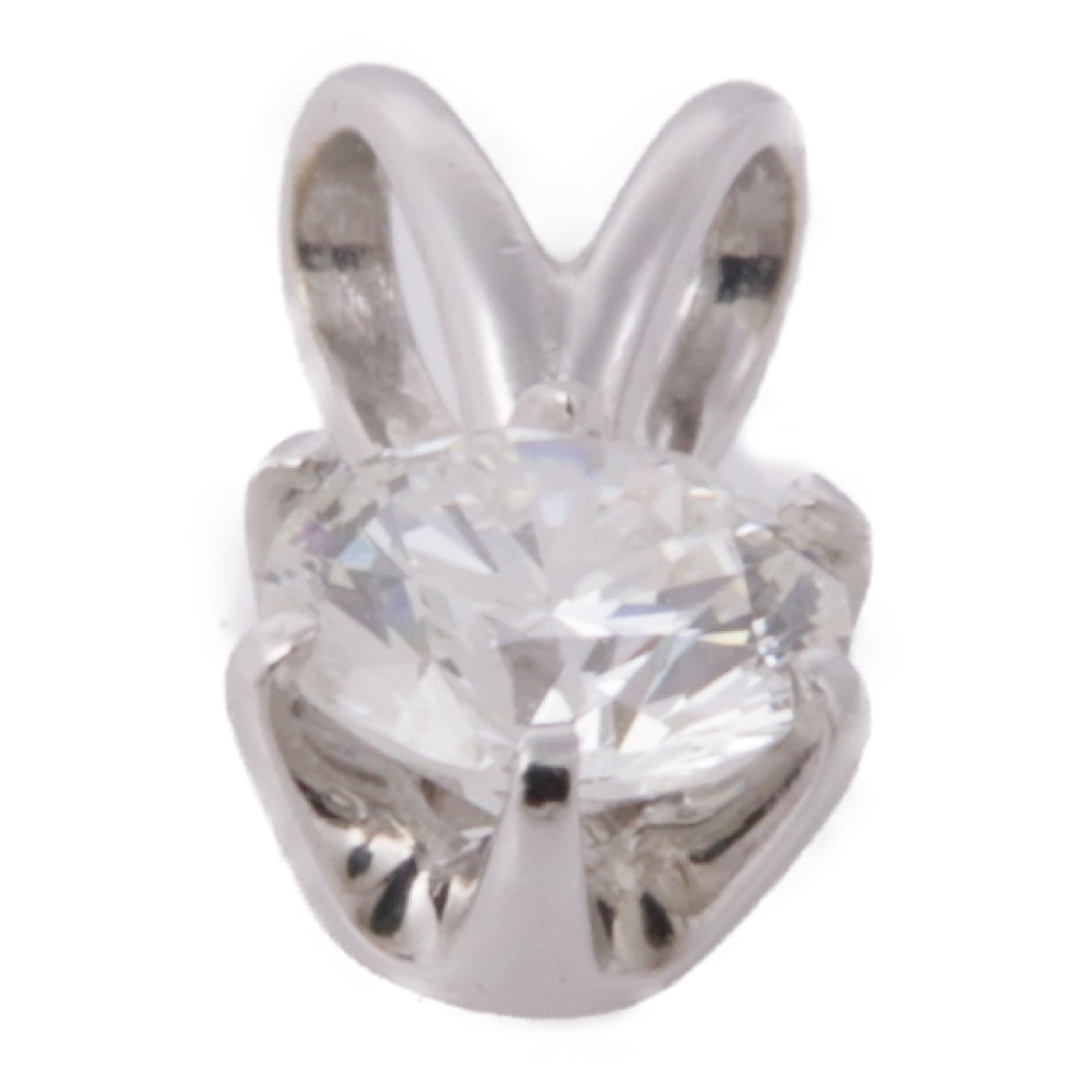 JEWELRY 18K白金Diamond Top鑽石吊墜