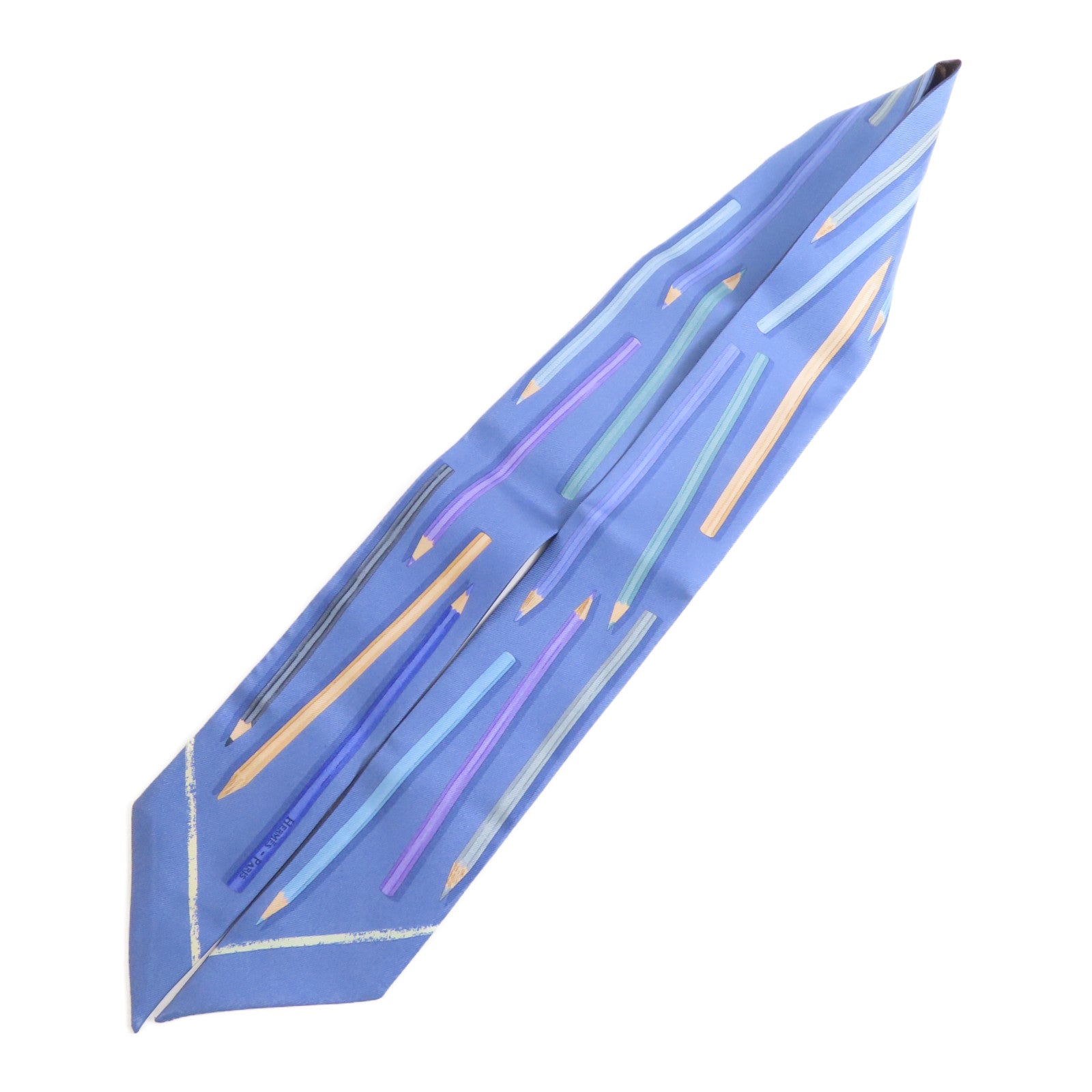 HERMES 絲質Twilly絲巾