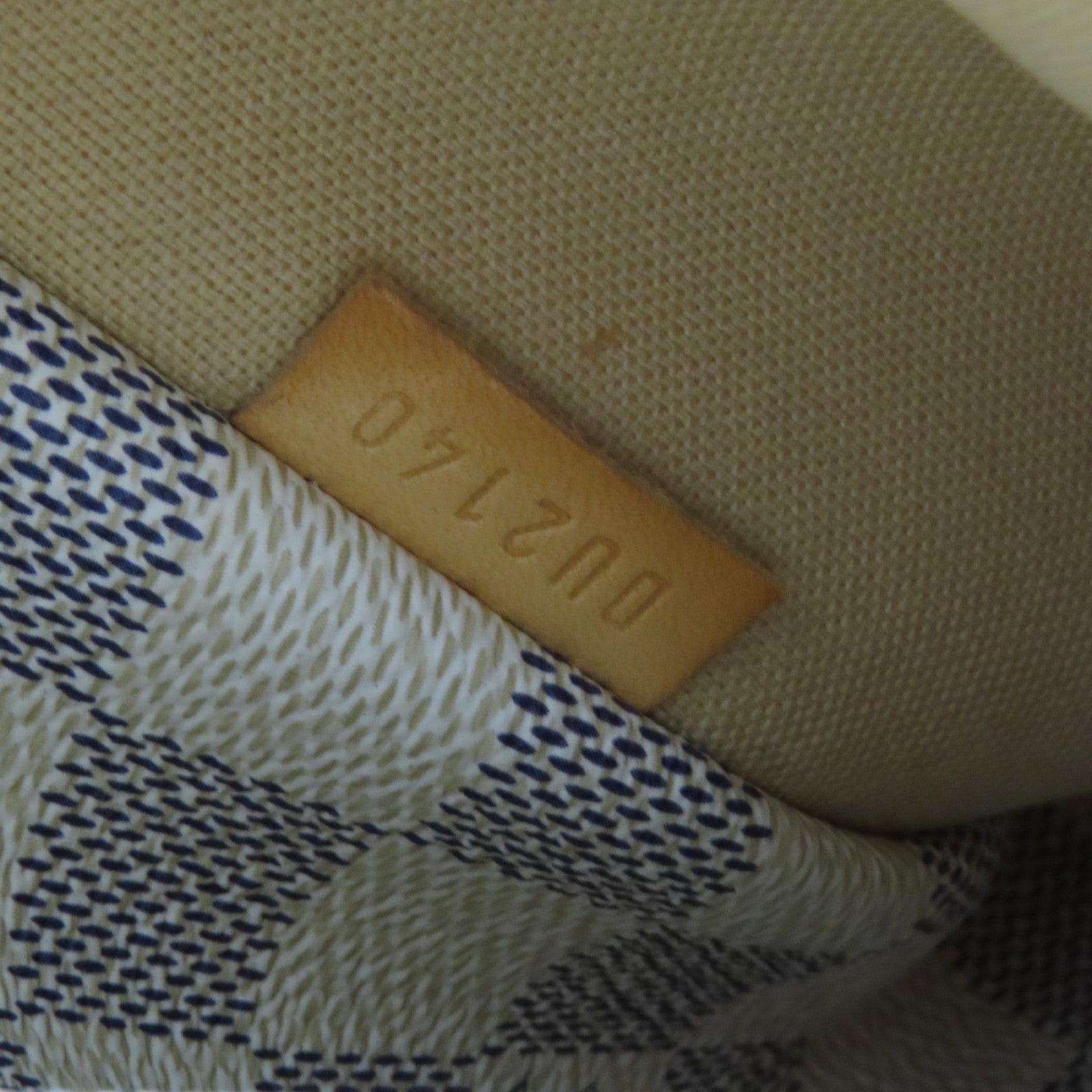 LOUIS VUITTON Damier Azur Totally GM金扣肩背袋