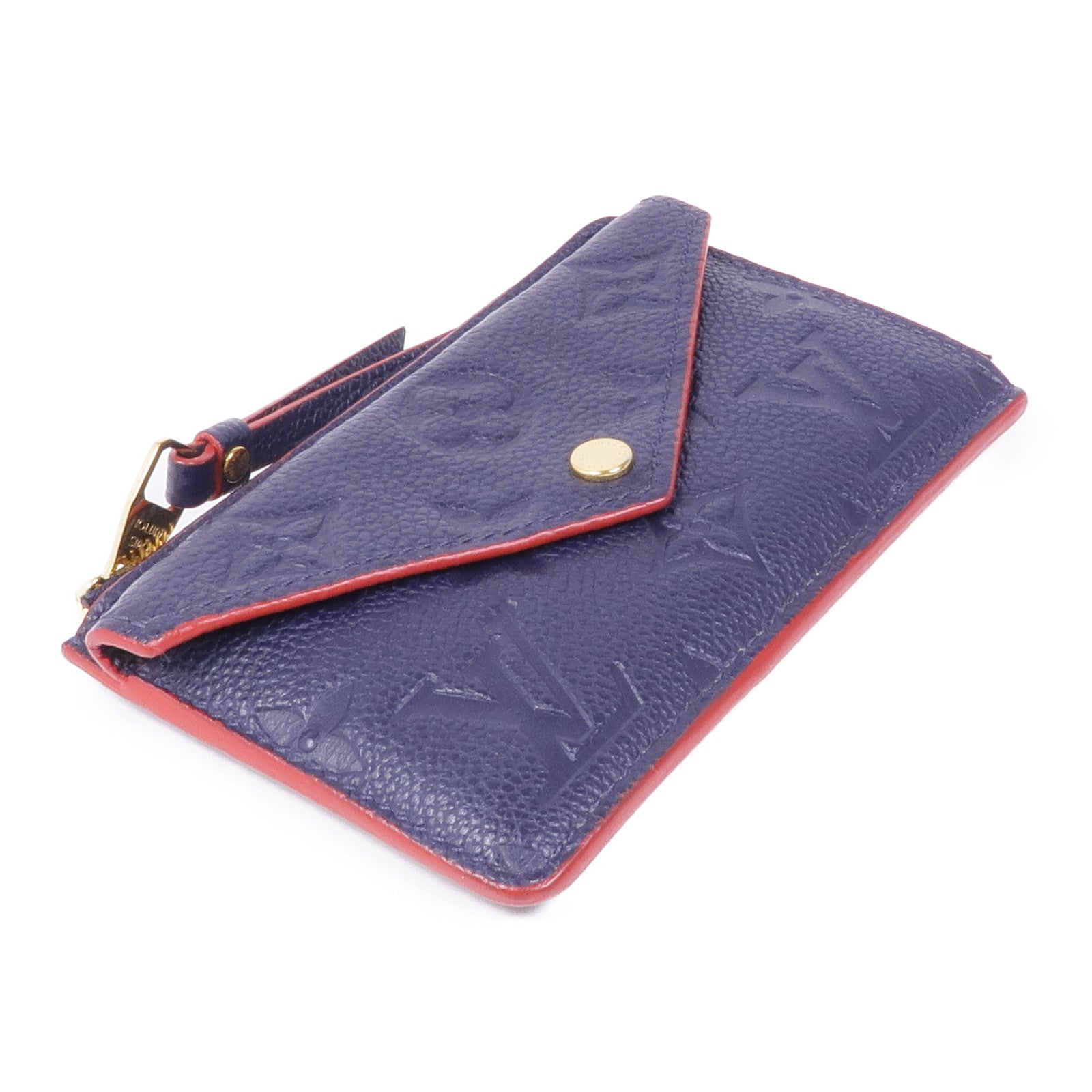 LOUIS VUITTON Monogram Empreinte Card Case金扣卡片套