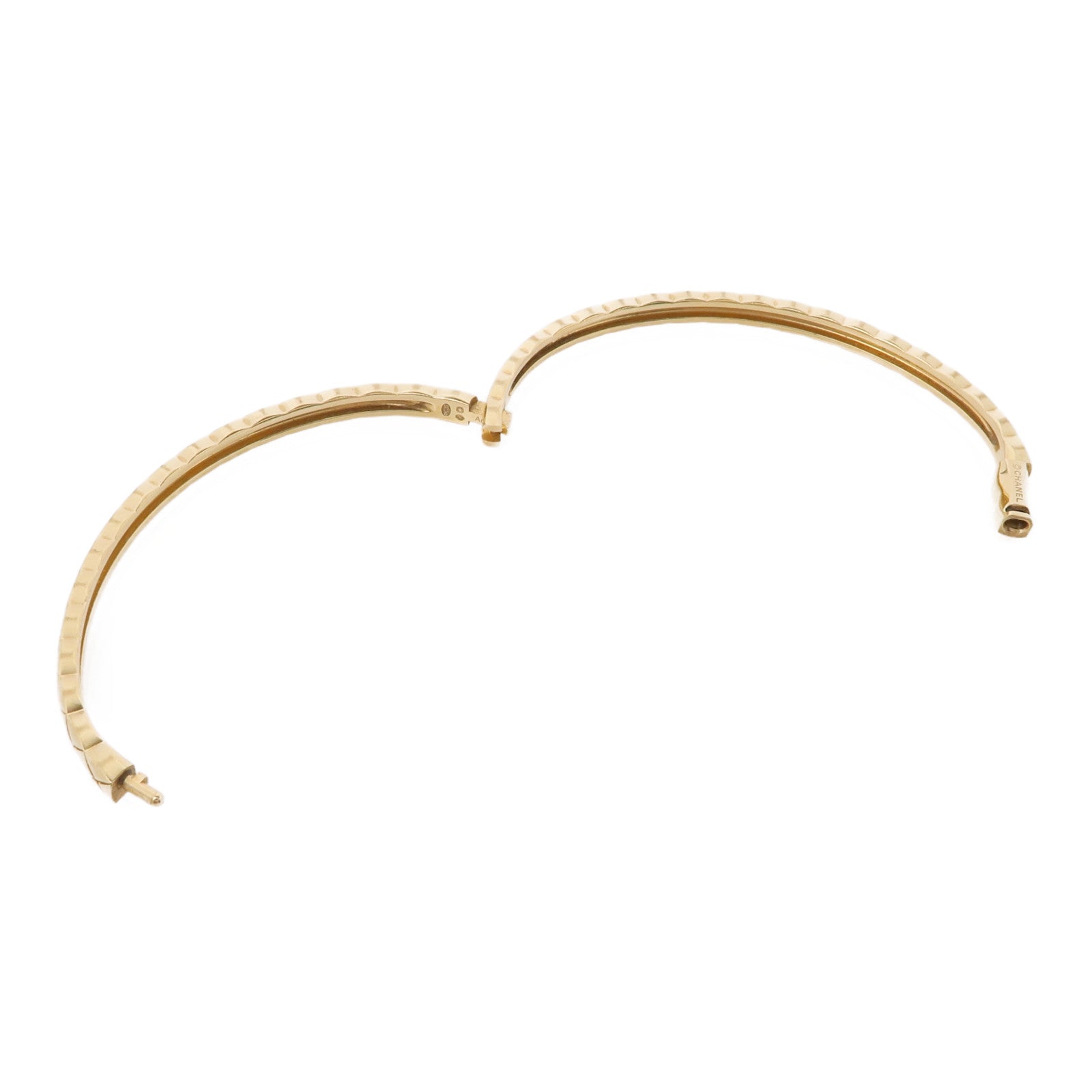 CHANEL 18K黃金Coco Crush Bangle手鐲