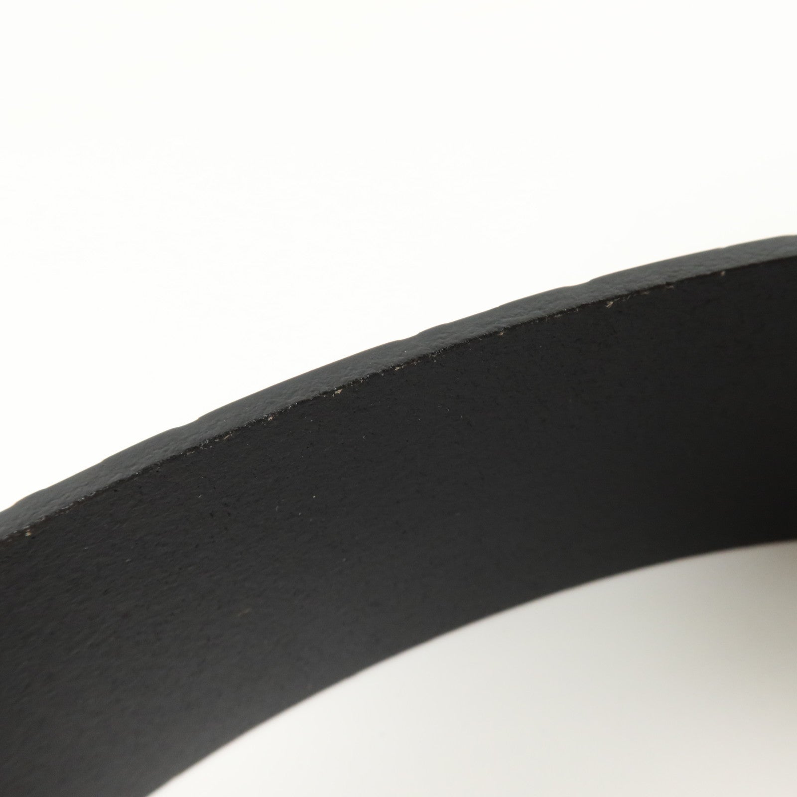 GUCCI 牛皮皮革Interlocking G Belt 90cm銀扣皮帶