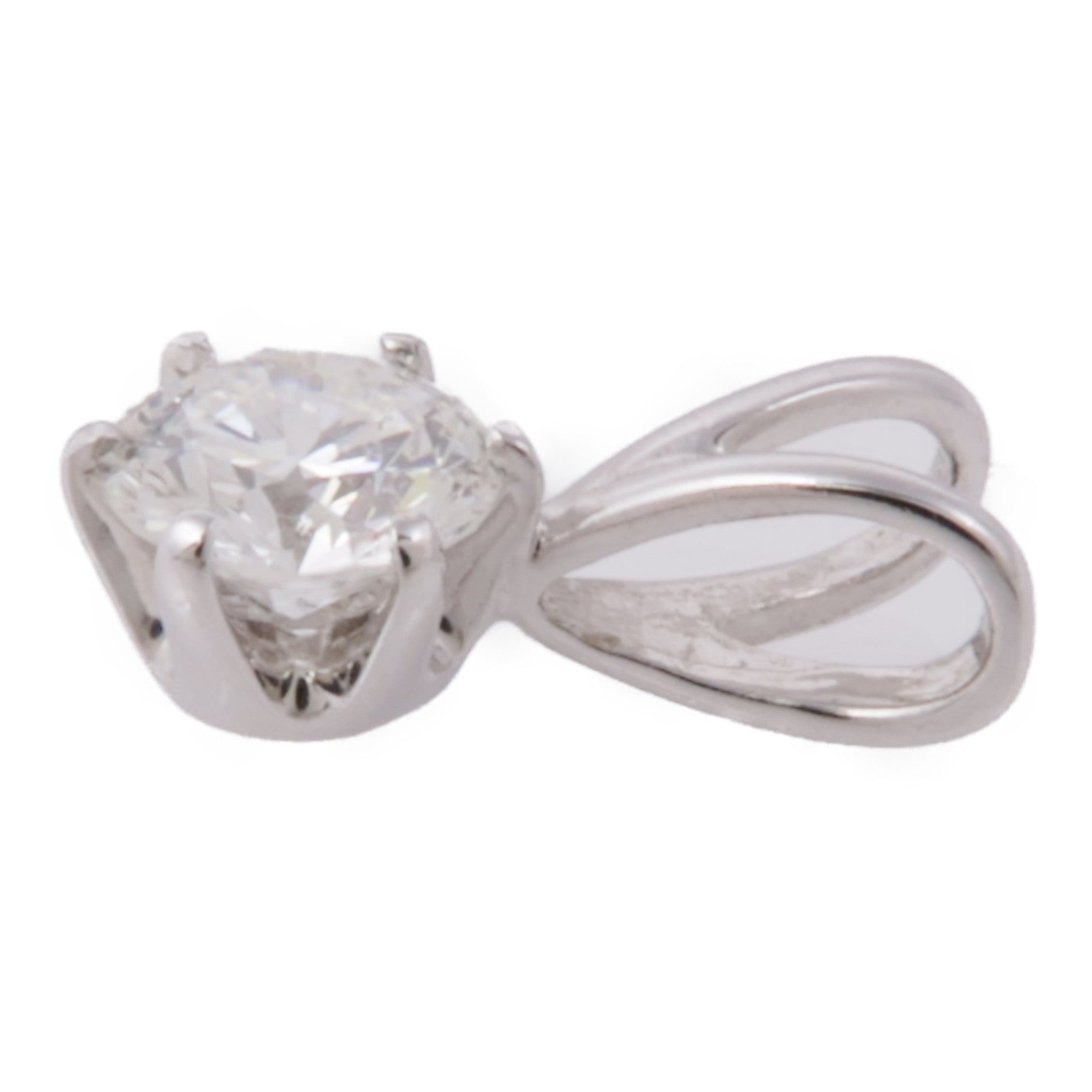 JEWELRY 18K白金Diamond Top鑽石吊墜