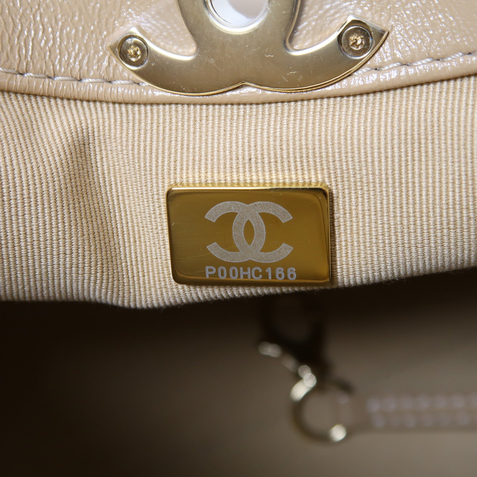 CHANEL 【激減優惠】菱格羊皮皮革C31 Shopping Bag金扣手挽肩背兩用袋啡色
