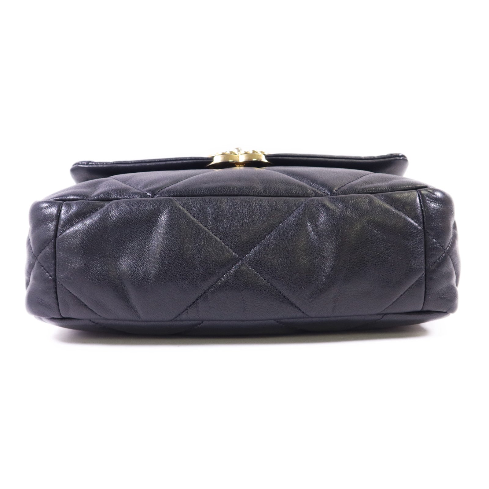 CHANEL 【激減優惠】羊皮皮革Classic 19 Small鏈帶肩背袋