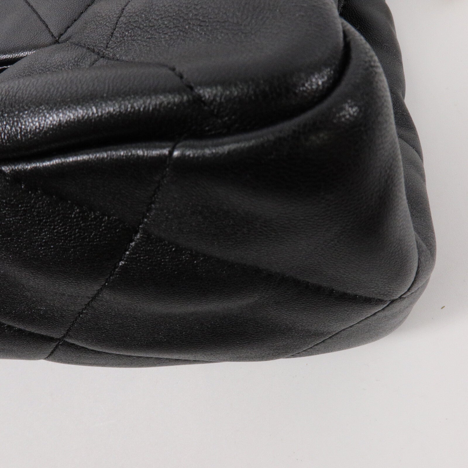 CHANEL 羊皮皮革25C Hobo Bag鏈帶手挽肩背兩用袋