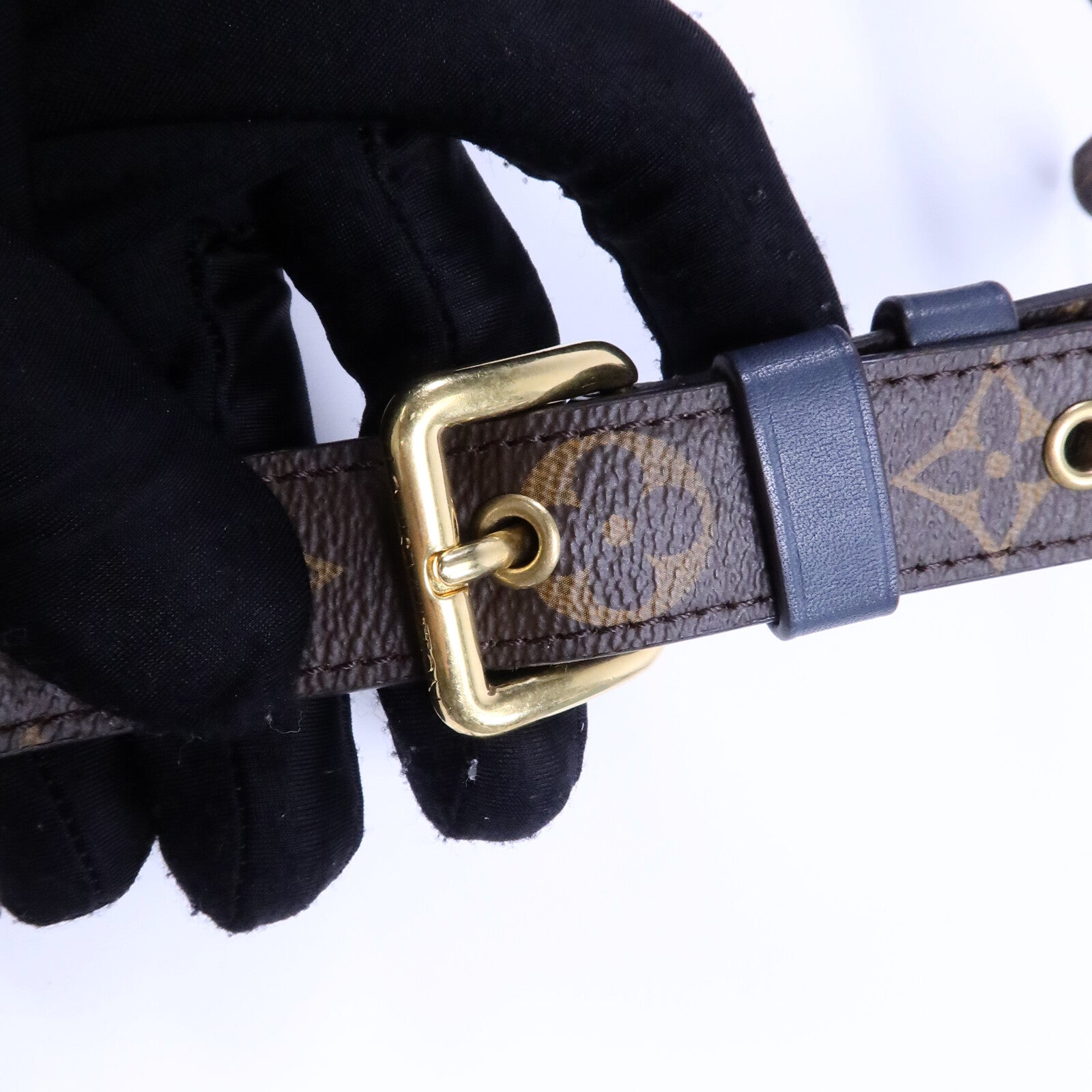 LOUIS VUITTON Monogram Slate Camera Bag手挽肩背兩用袋
