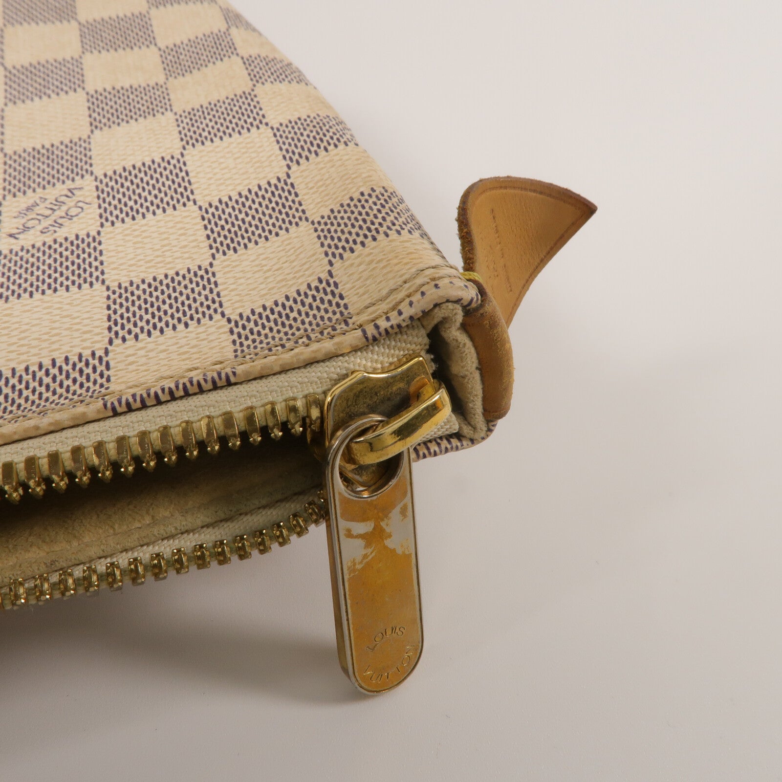 LOUIS VUITTON Damier Azur Saleya MM 肩背袋