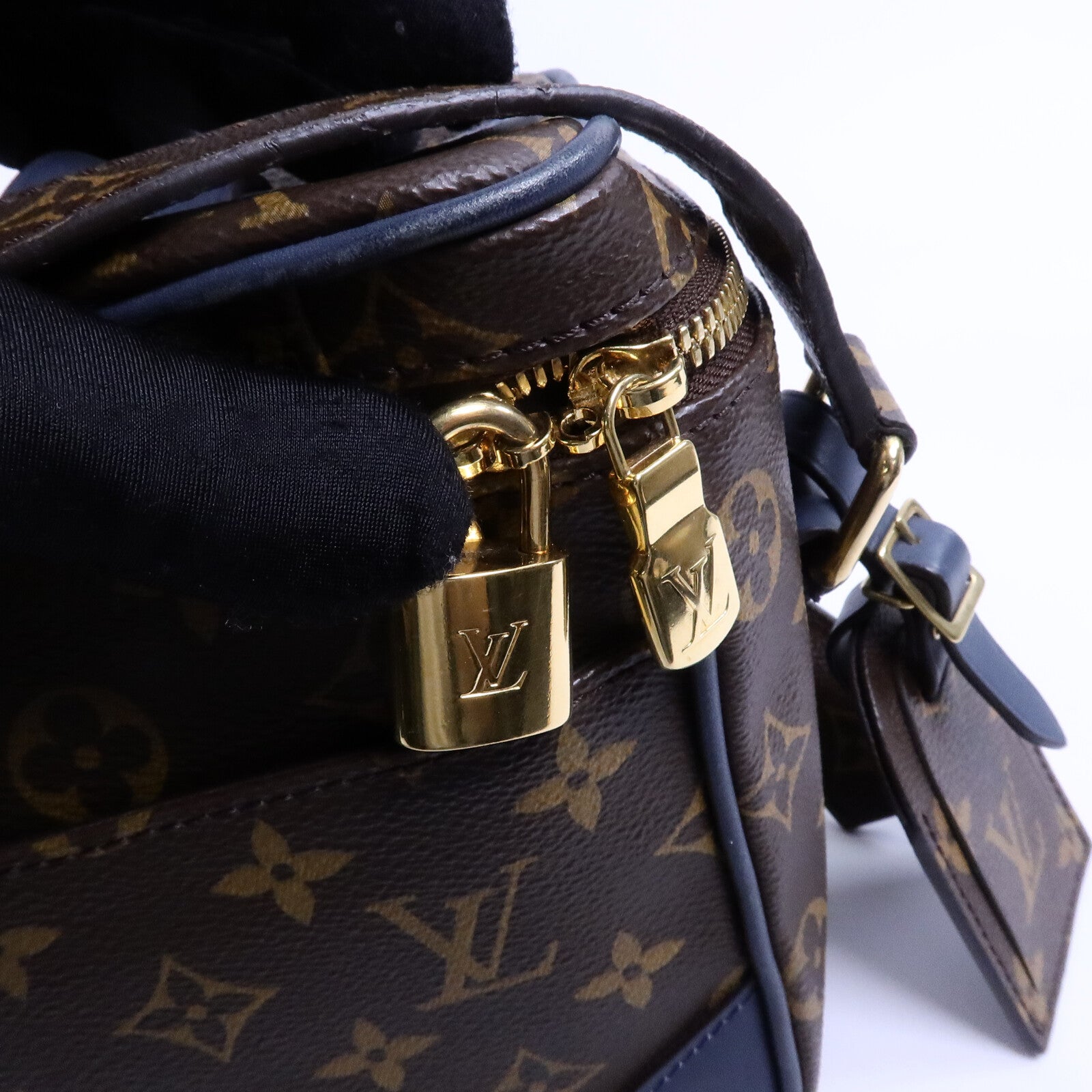 LOUIS VUITTON Monogram Slate Camera Bag手挽肩背兩用袋