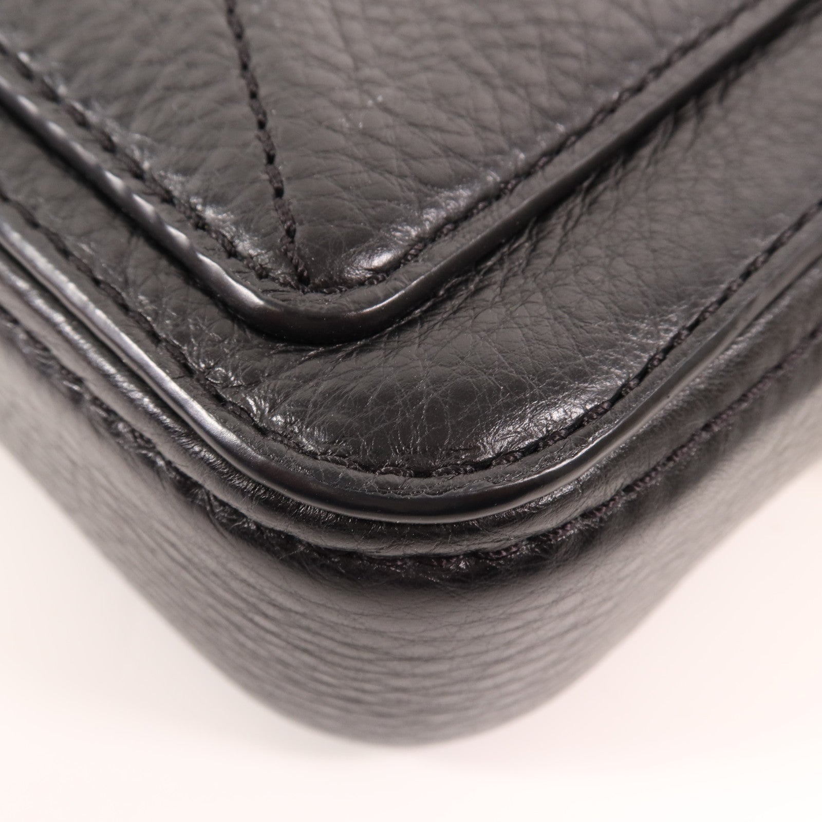 MARC JACOBS 牛皮皮革Shoulder Bag金扣肩背袋