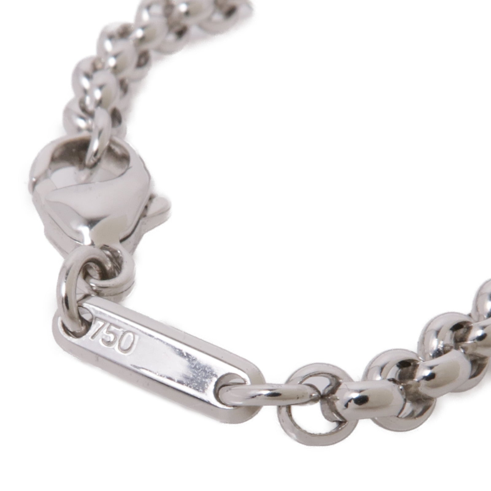 Chopard 18K白金Happy D Necklace項鍊