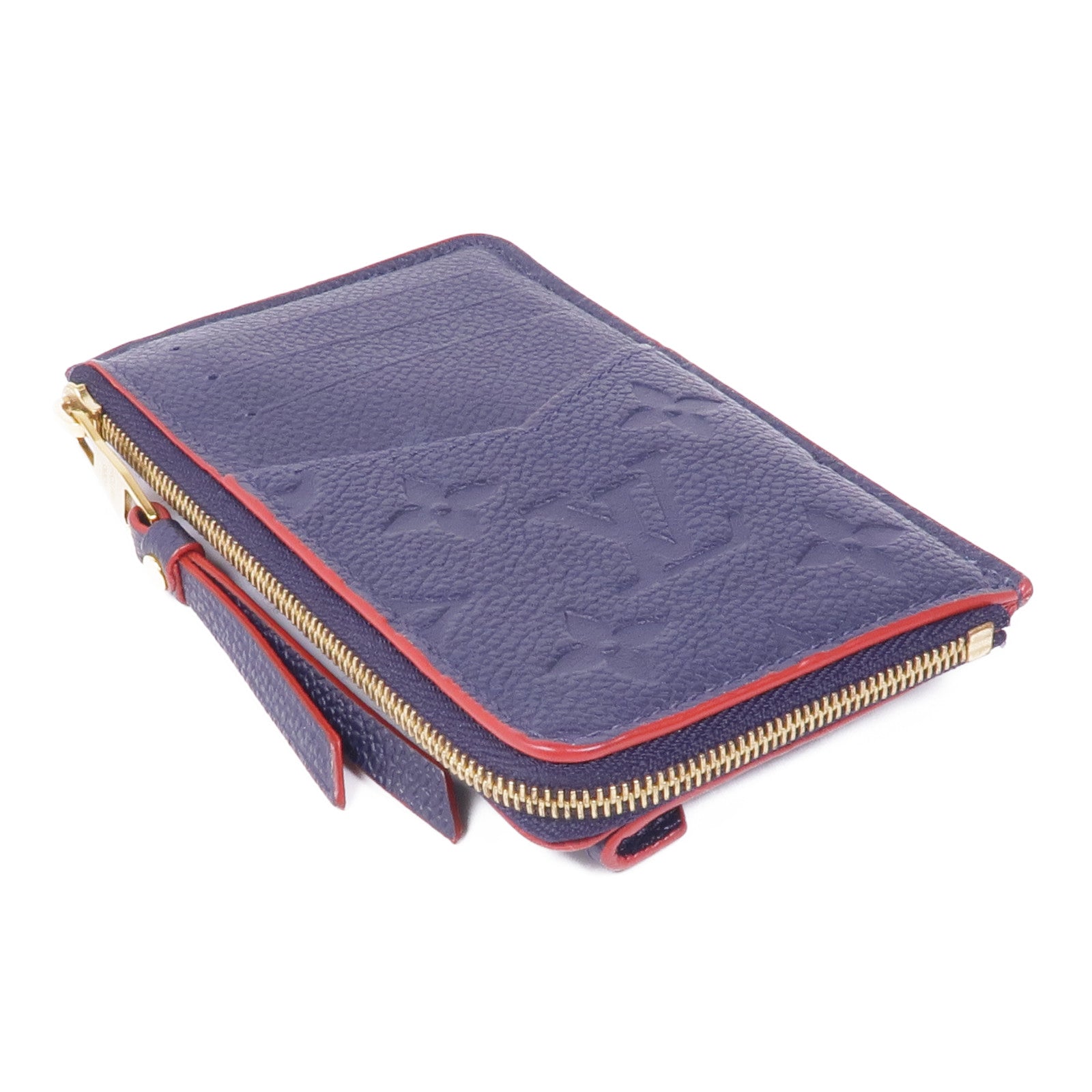 LOUIS VUITTON Monogram Empreinte Card Case金扣卡片套