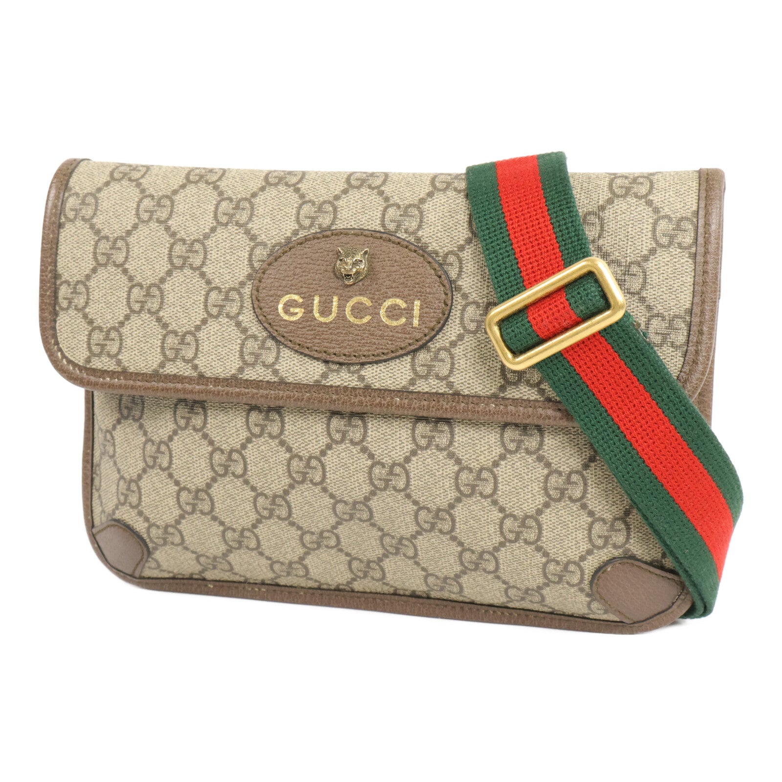 GUCCI 塗層帆布Neo Vintage GG Supreme肩背袋