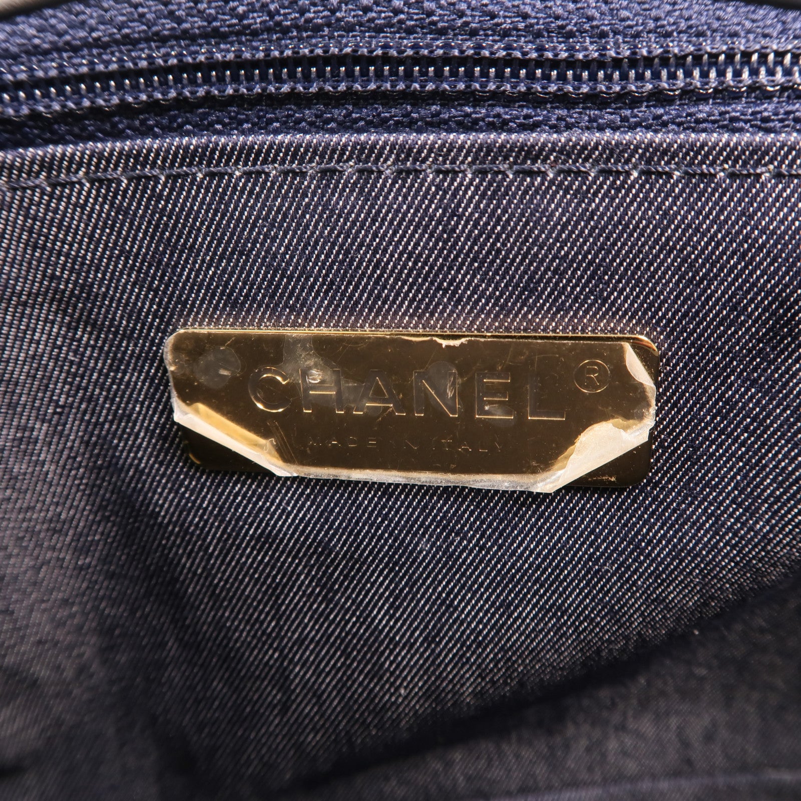 CHANEL 【激減優惠】牛皮皮革CC Mania Flap Bag金扣鏈帶肩背袋