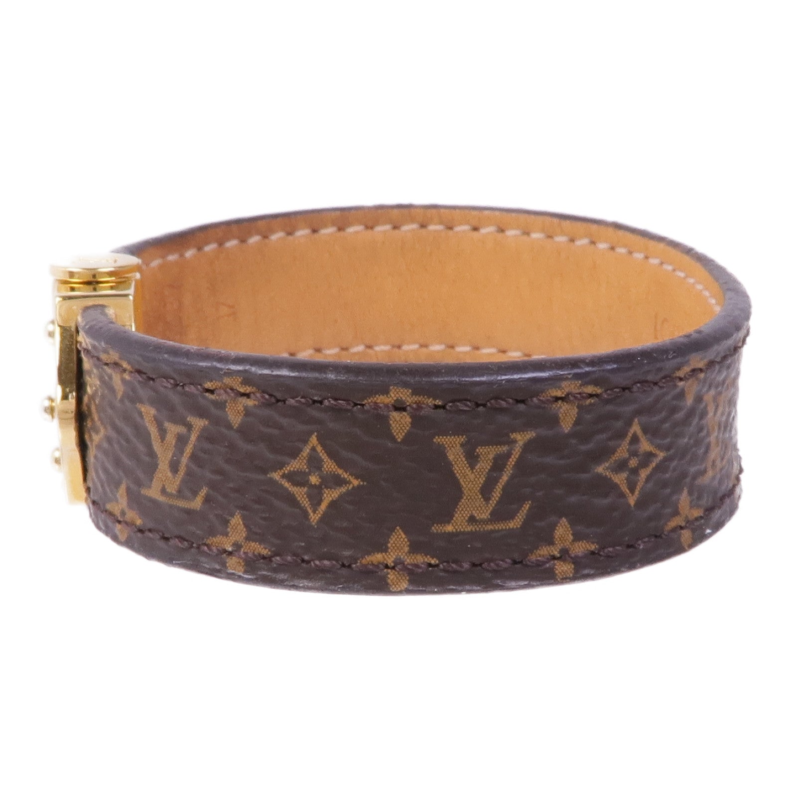 LOUIS VUITTON Monogram Sprit Bracelet金扣手帶