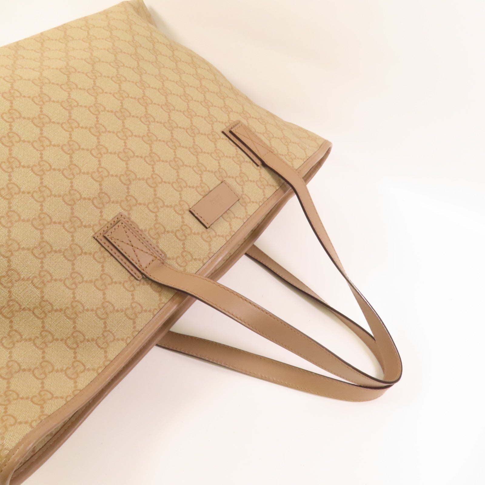 GUCCI 塗層帆布GG Supreme Tote Bag手挽袋