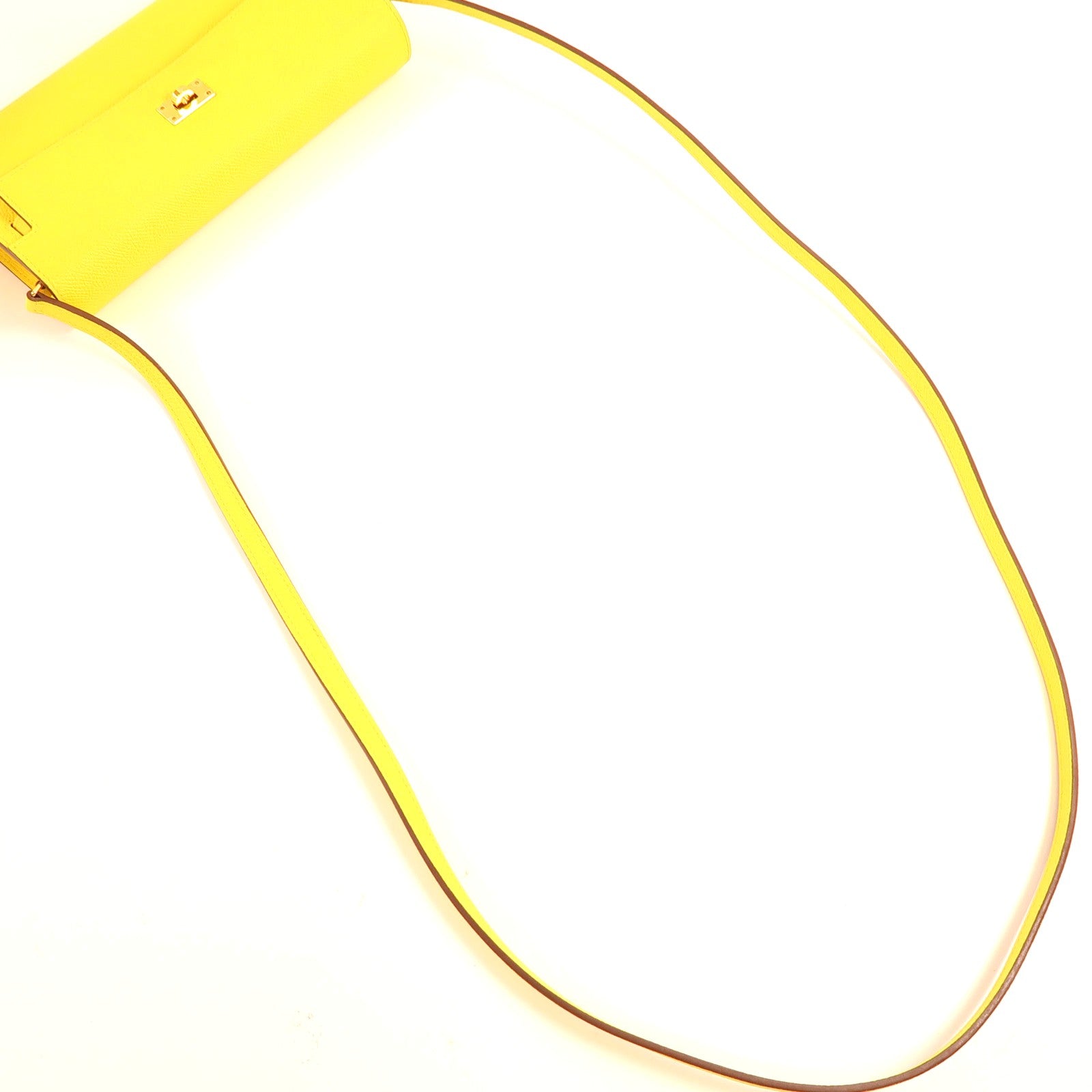 HERMES Epsom皮革Kelly To Go金扣肩背袋
