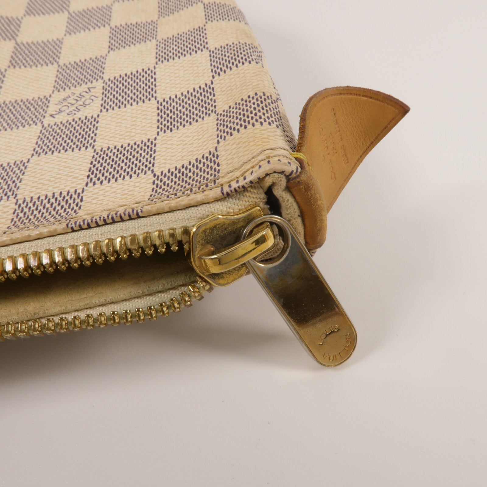 LOUIS VUITTON Damier Azur Saleya MM 肩背袋