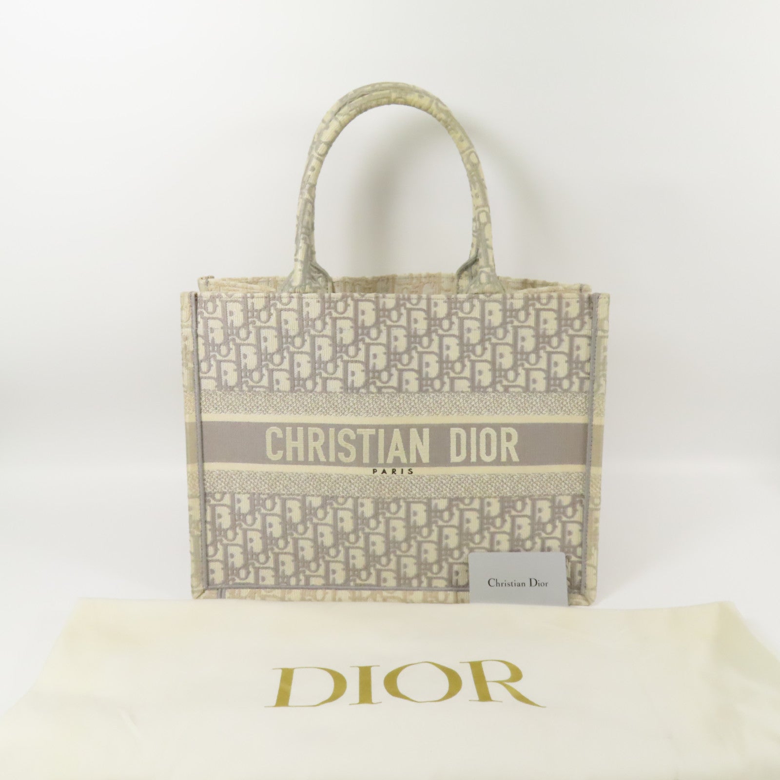 Dior 帆布Book Tote Medium手挽袋