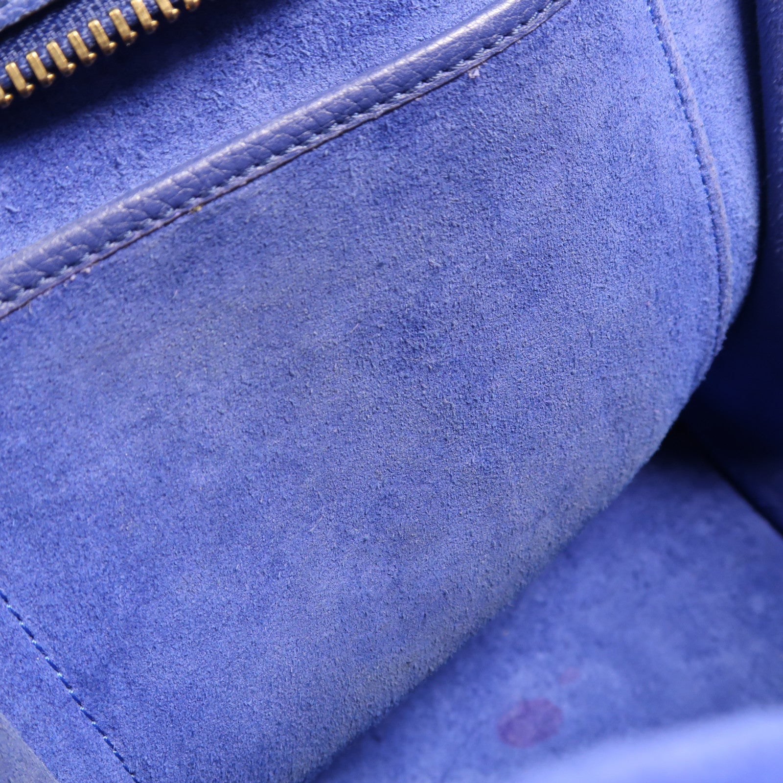 CELINE 【激減優惠】牛皮皮革Micro Luggage金扣手挽袋