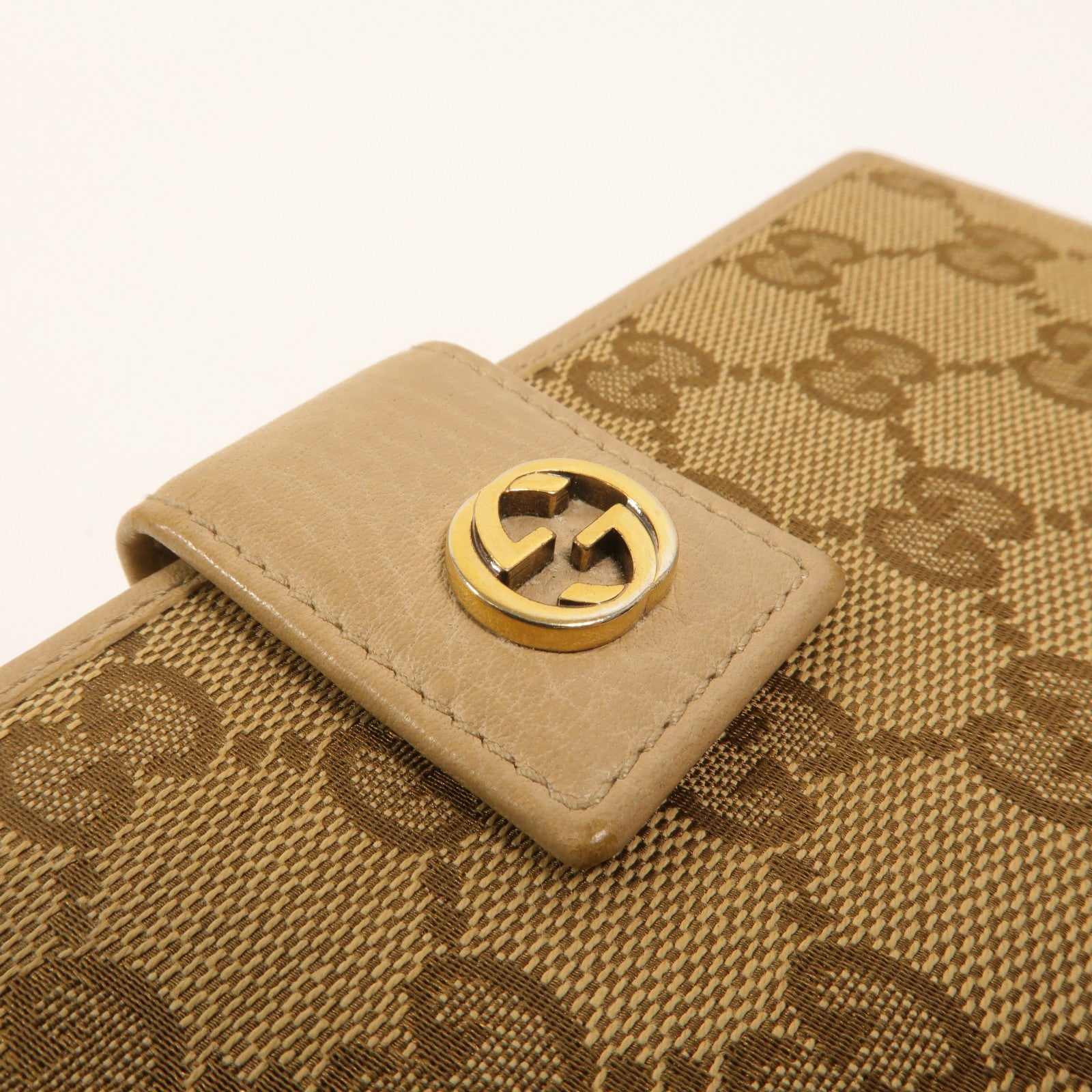 GUCCI 帆布GG Long Wallet長錢包