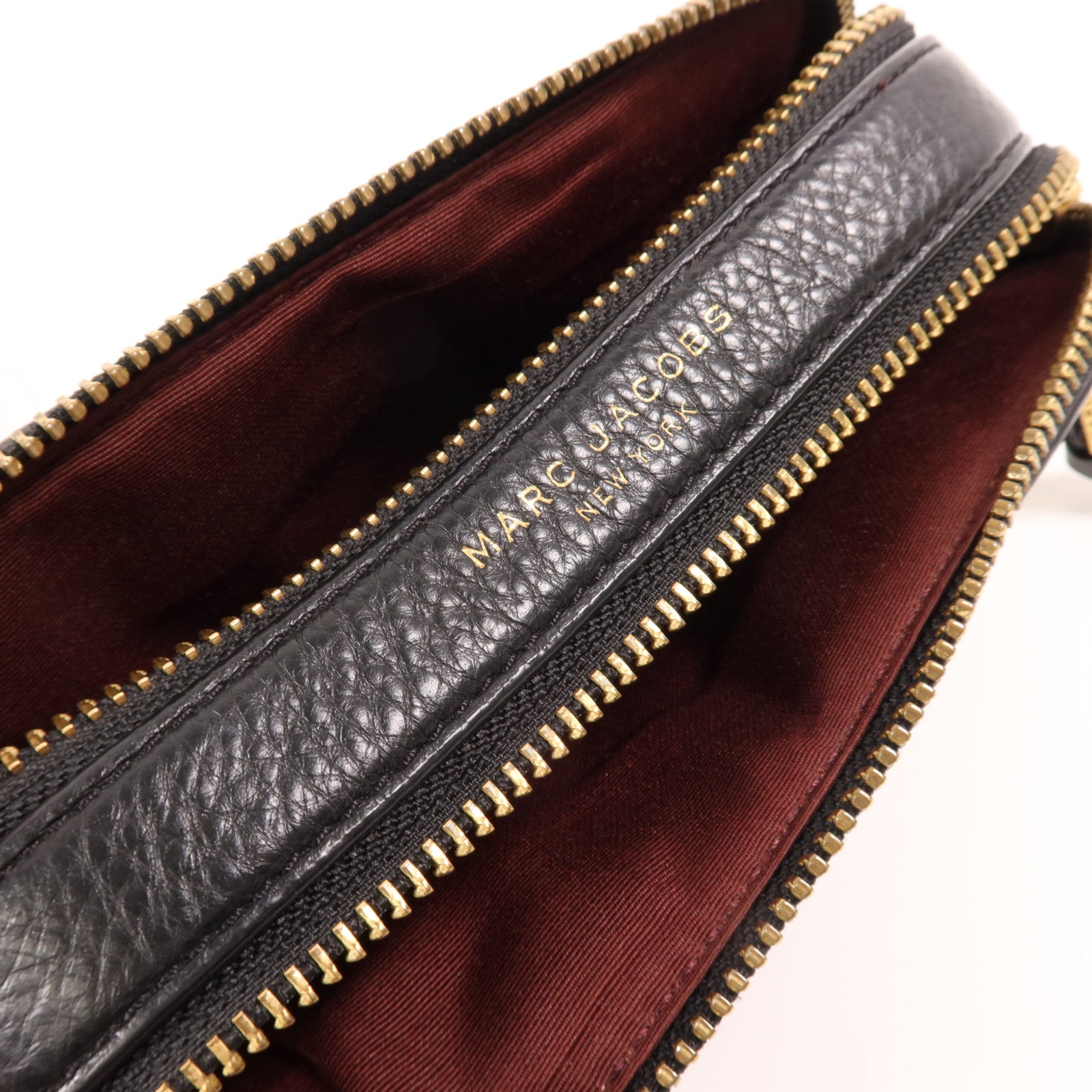MARC JACOBS 牛皮皮革Shoulder Bag金扣肩背袋