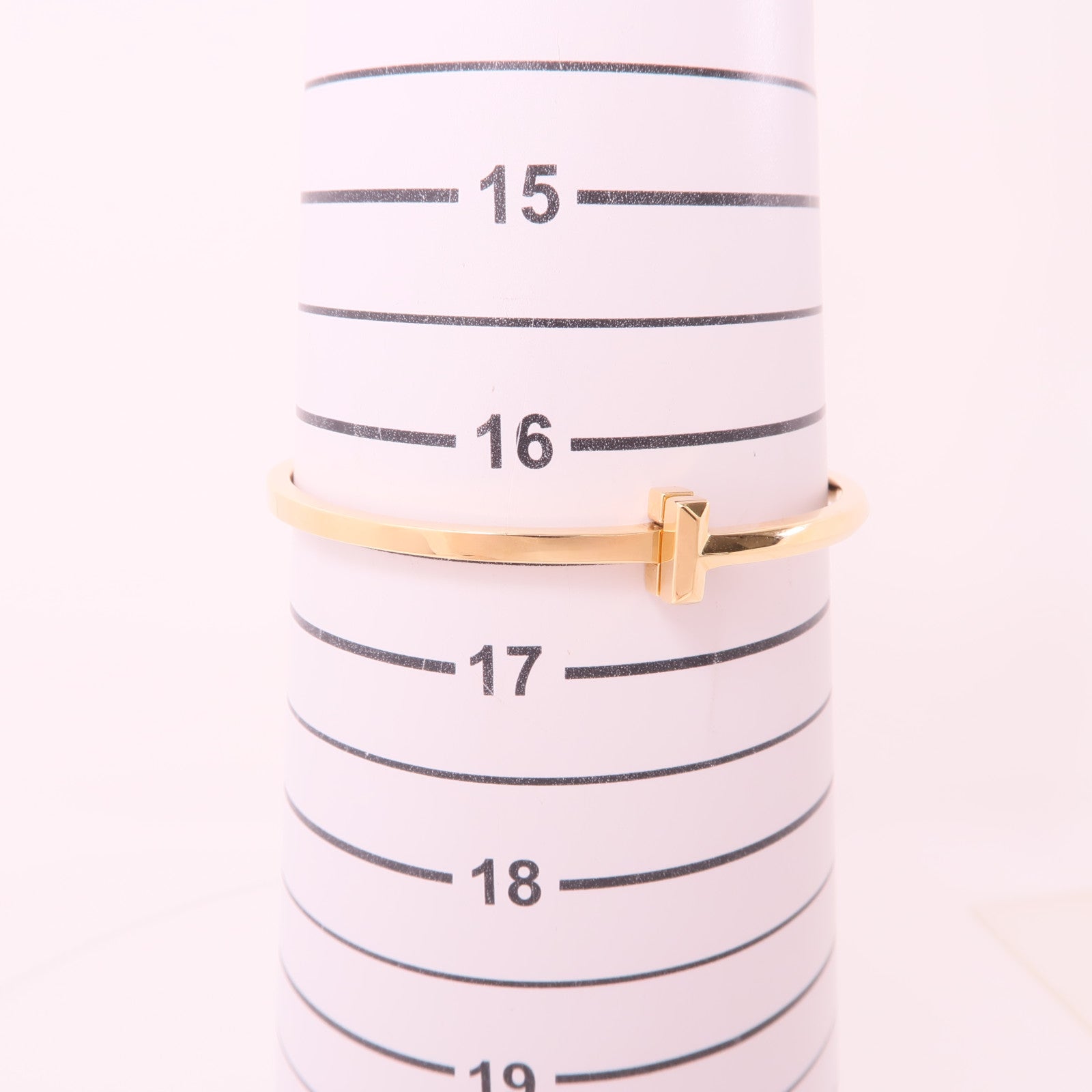 TIFFANY＆CO 18K玫瑰金T1 Bangle手鐲
