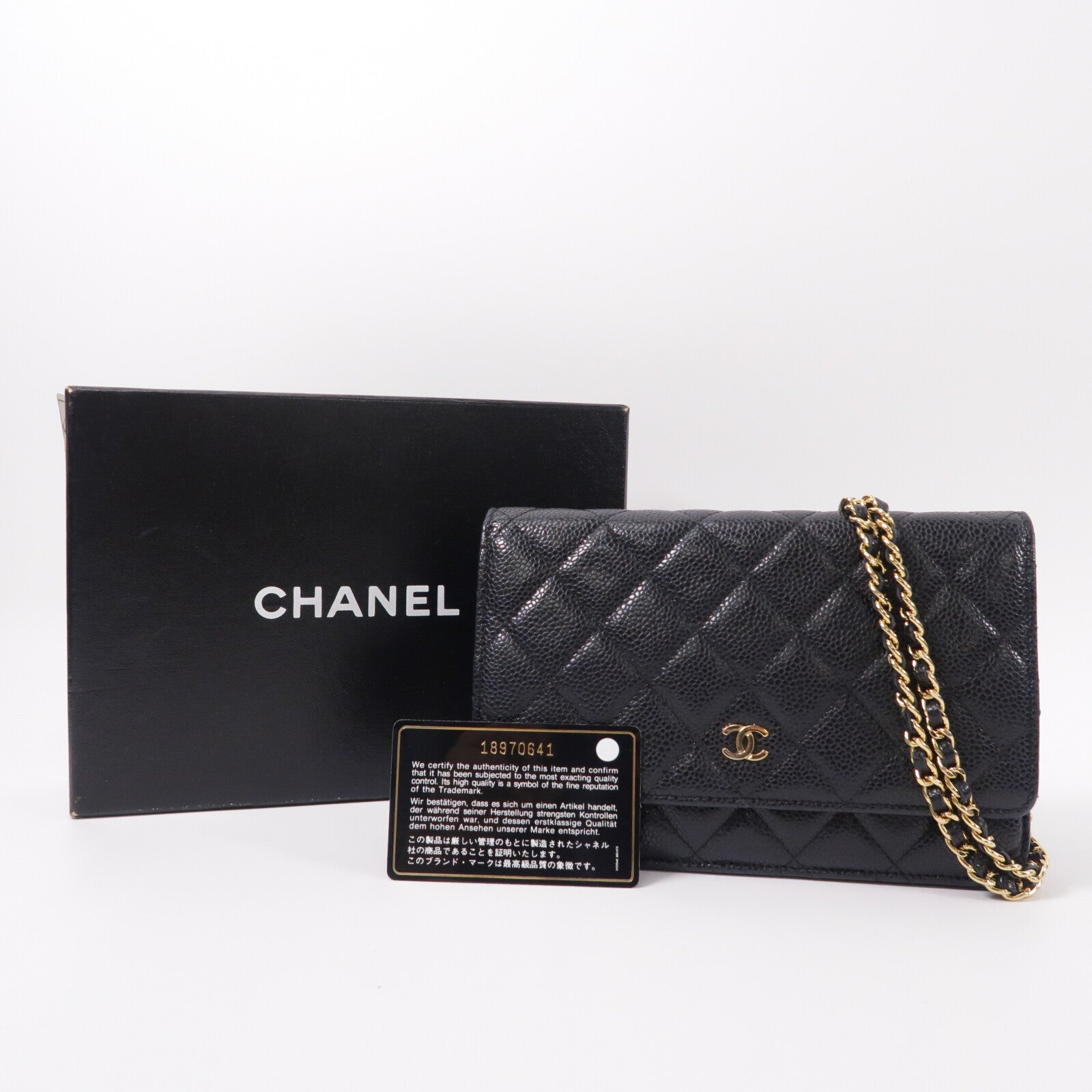 CHANEL WOC Wallet On Chain鏈帶肩背袋